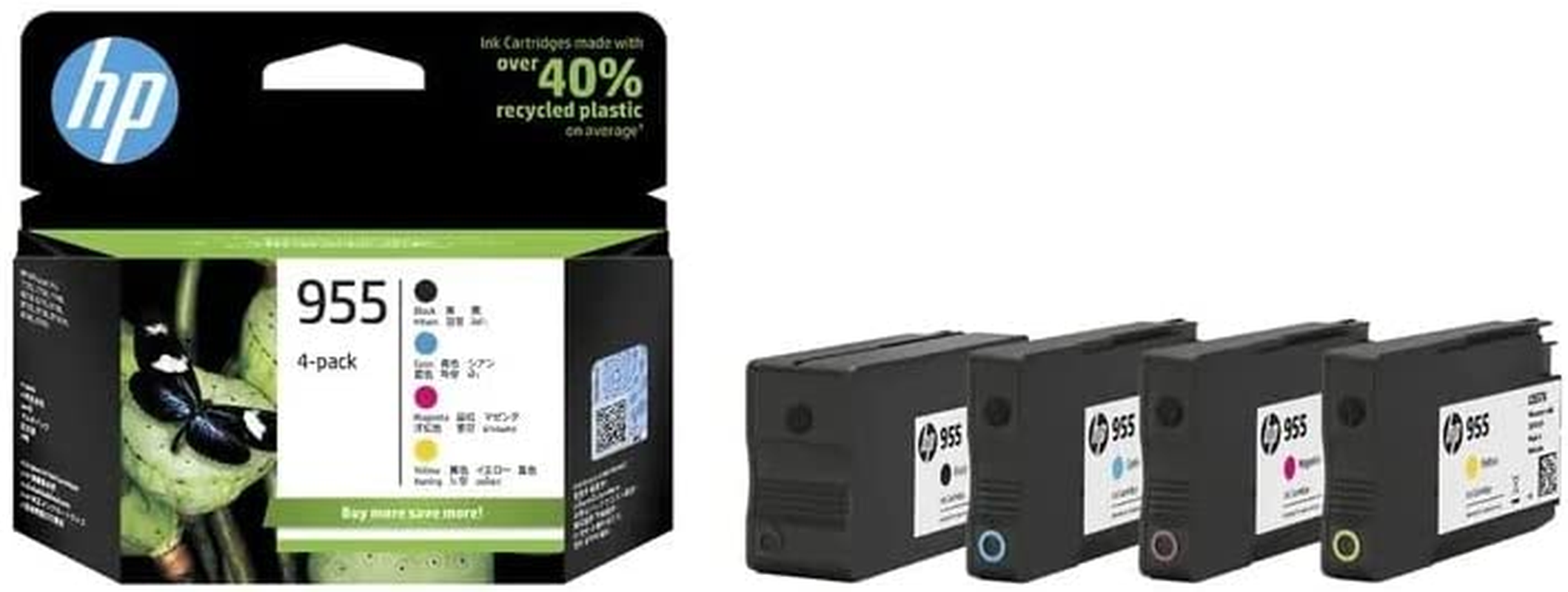 Genuine HP 955 4-Ink Value Pack HP955 for HP OFFICEJET PRO 7720 7730 7740 8210 8216 8710 8720 8730 8732M 8740 8745