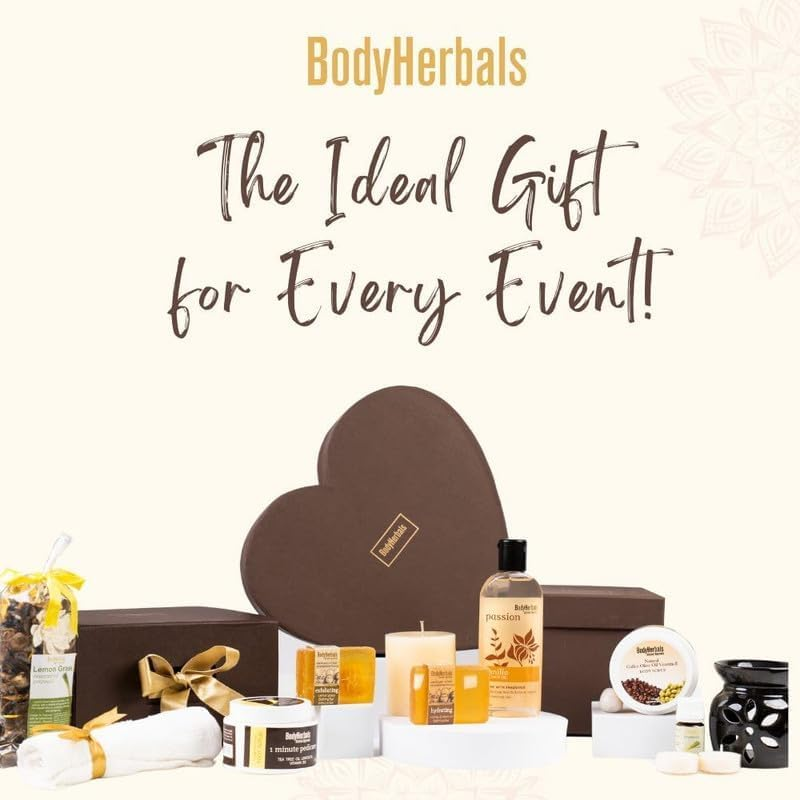 Bodyherbals Vanilla Bath & Body Spa (Shower Gel, Towel, Bath Puff, Potpourri, Shower Cap, 2 Tea Lights) image number 4