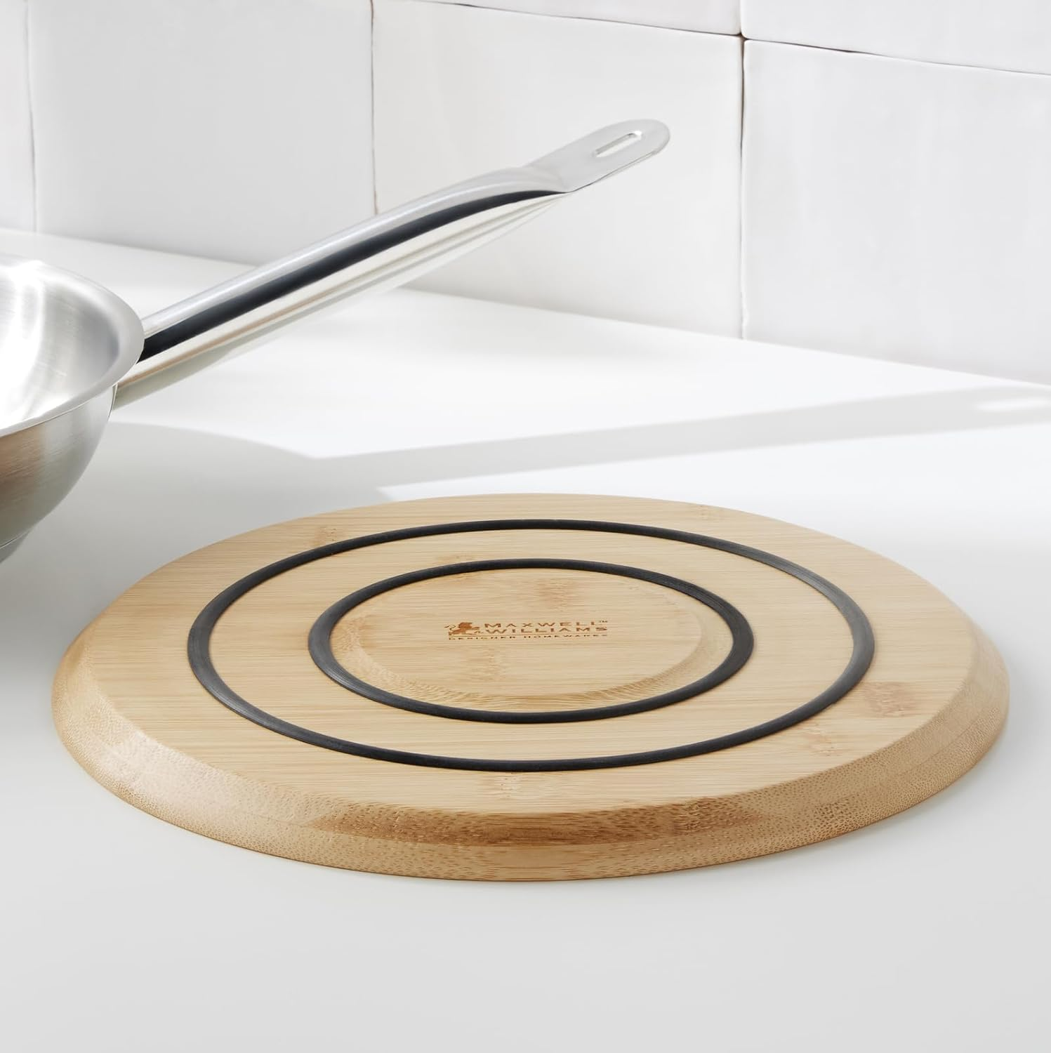 Maxwell & Williams Evergreen Bamboo Magnetic Trivet 24Cm Gift Boxed image number 5