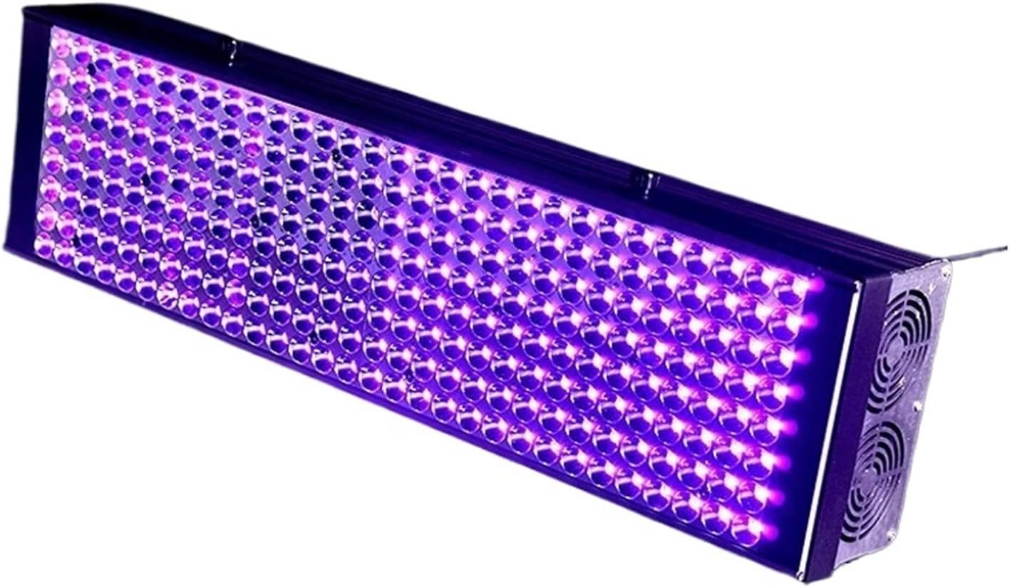 Portable UV Adhesive Curing Light Ink Screen Printing Shadowless Adhesive 1200W Portable Air Cooled 365Nm395Nm LED Curing Machine for DIY Enclosures(600W,395Nm)