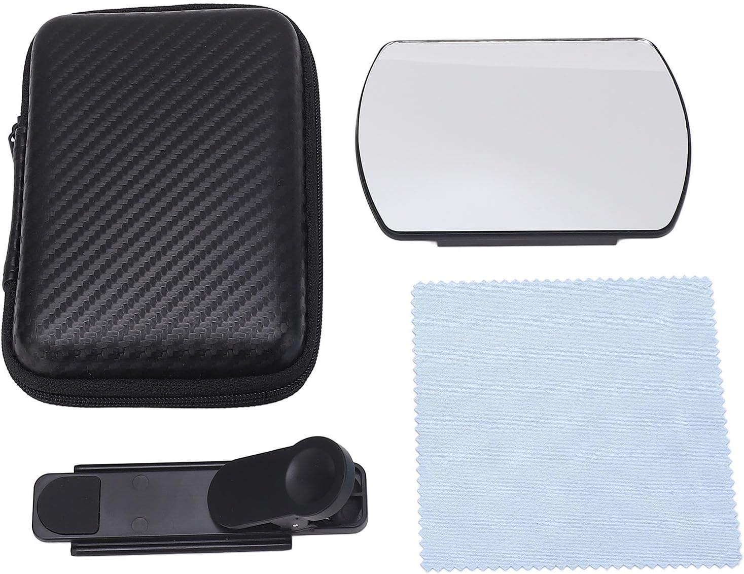 XUMIUZIY Smartphone Camera Mirror Reflection Clip Kit, Clip Reflection Mirror for Phone Back Camera, Sky Realm Photography for Outdoor Travel Photography