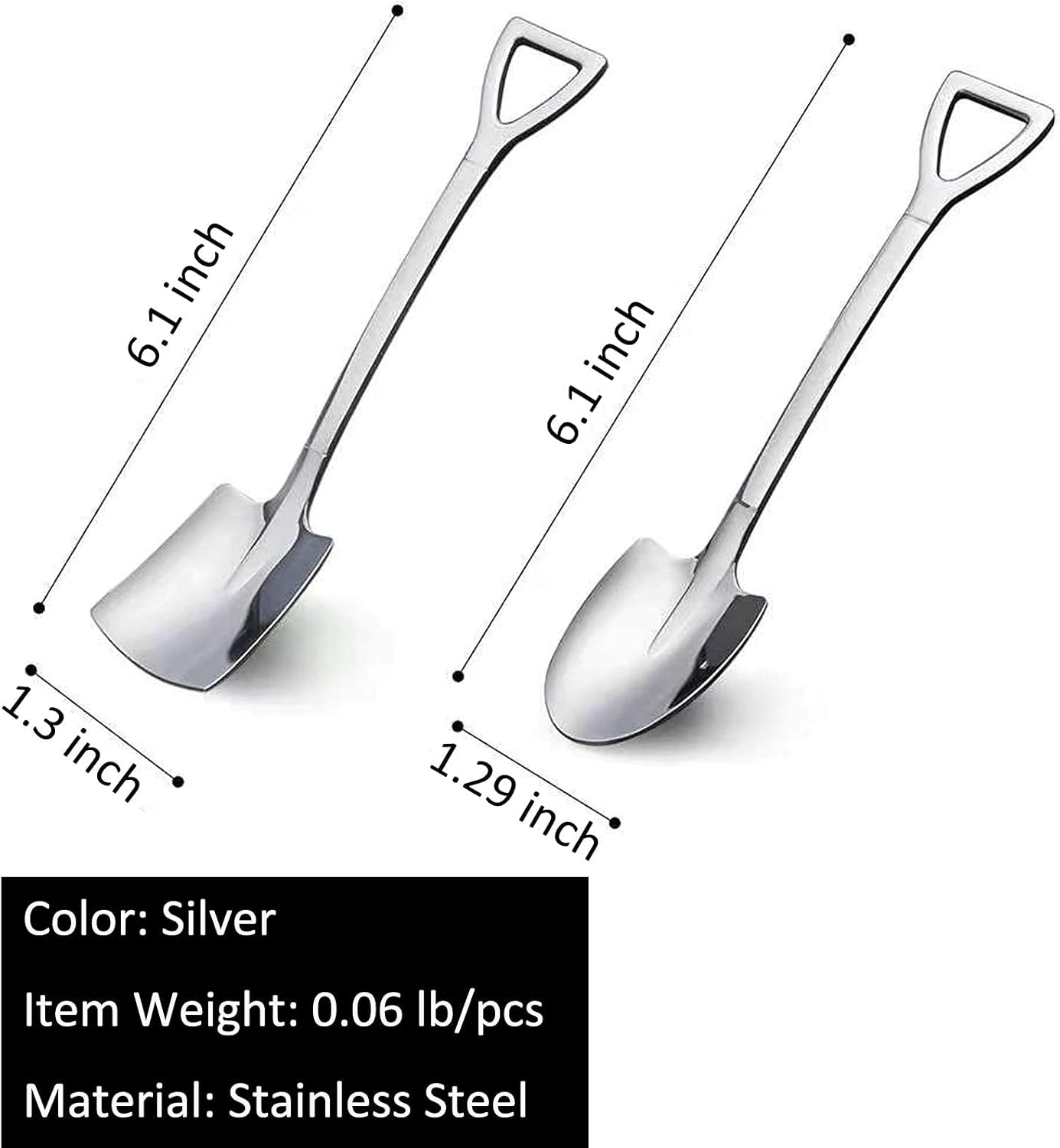 WOHENI Pet Food Lids, Silicone Can Lids and Stainless Pet Food Spoons, Universal Can Cover Fits Most Standard Size Dog and Cat Can Tops, Cat Dog Food Lids for Canned Food (4 Pack+2 Spoons) image number 2