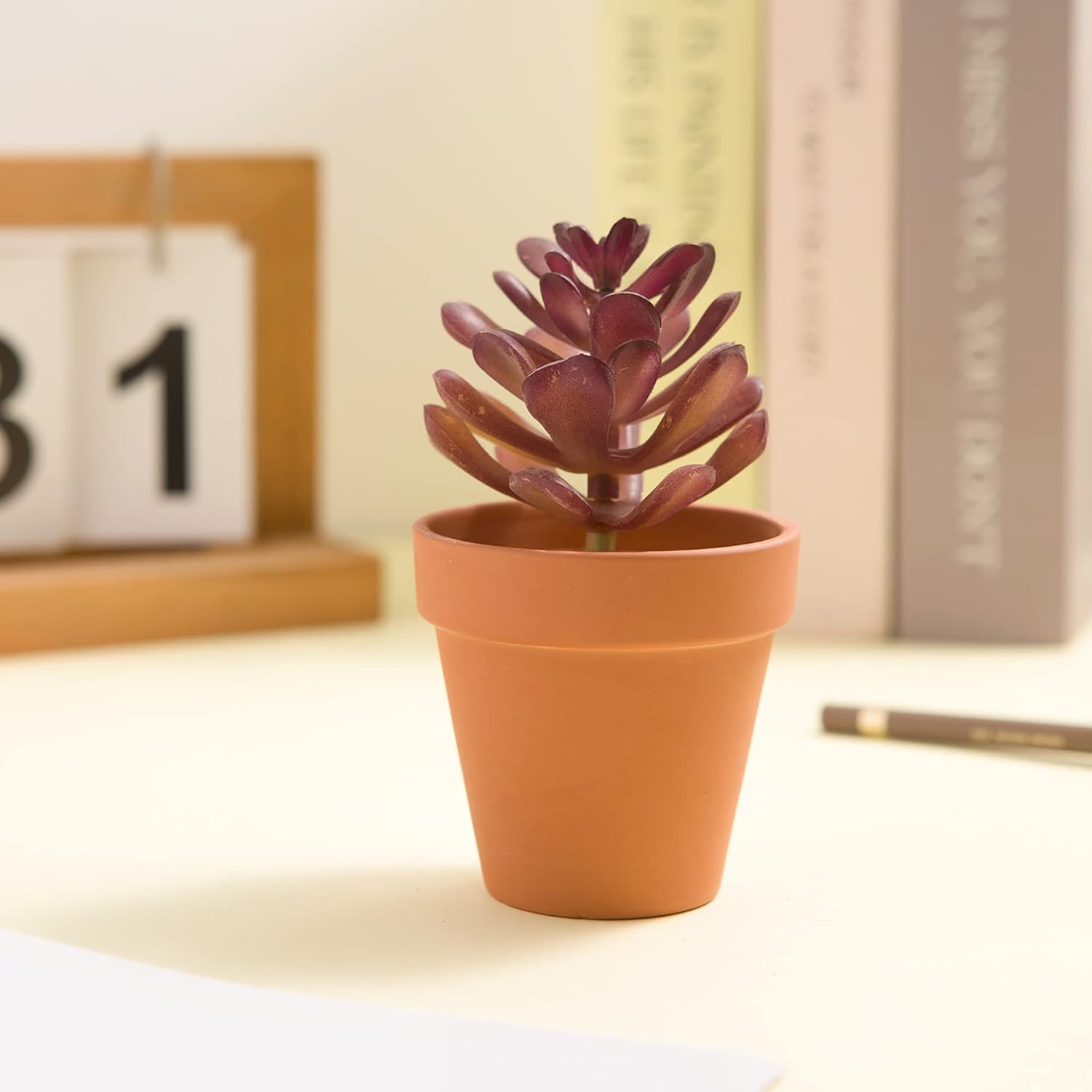 Fcacti 12 PCS Small Mini Clay Pots with Drainage Holes for Plants,2.5Inch Terra Cotta Pot Clay Ceramic Pottery Planter,Succulent Nursery Pot/Cactus Plant Pot,For Indoor/Outdoor Plants,Crafts - Grey image number 2