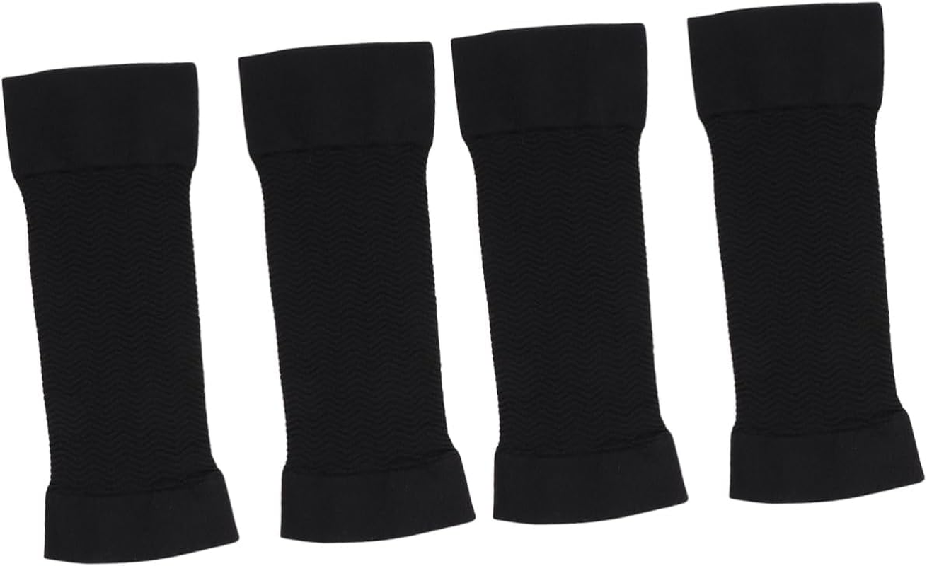 Outanaya Elastic Compression Arm Sleeves 2 Pack for Slimming Arm Shaper Arm Cuff Leg Compression Sleeve Skin-Friendly Material Improve Arm Circulati