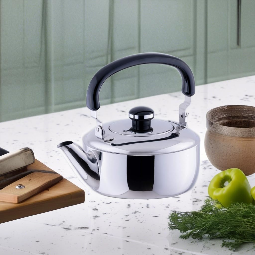 Miyazaki Seisakusho OJ-23 Object Kettle, 0.3 Gal (1.0 L), Made in Japan, Induction Compatible, Lightweight image number 5