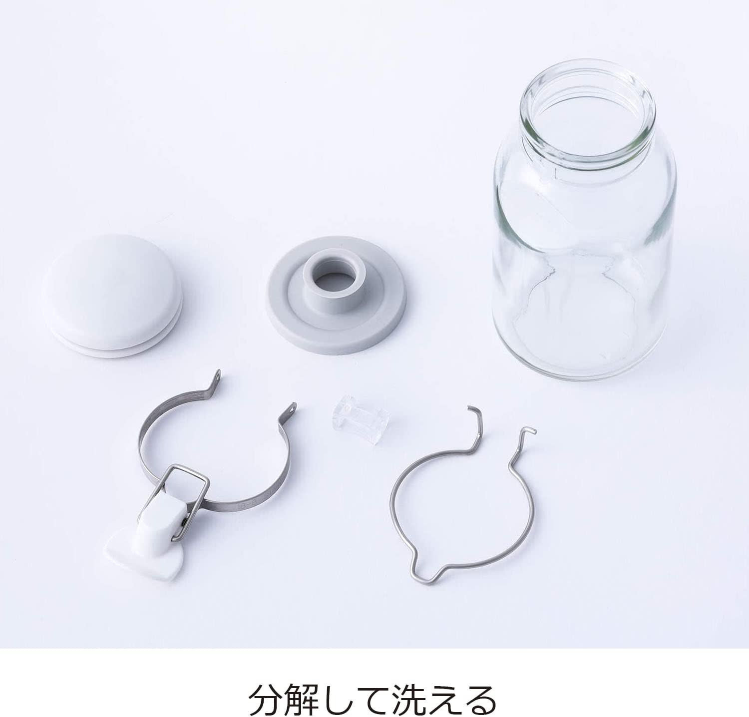 Seisho 223453 Cellarmate Storage Bottle, Convenient Condiment Bottle, Glass Container, 16.9 Fl Oz (500 Ml), Made in Japan image number 5