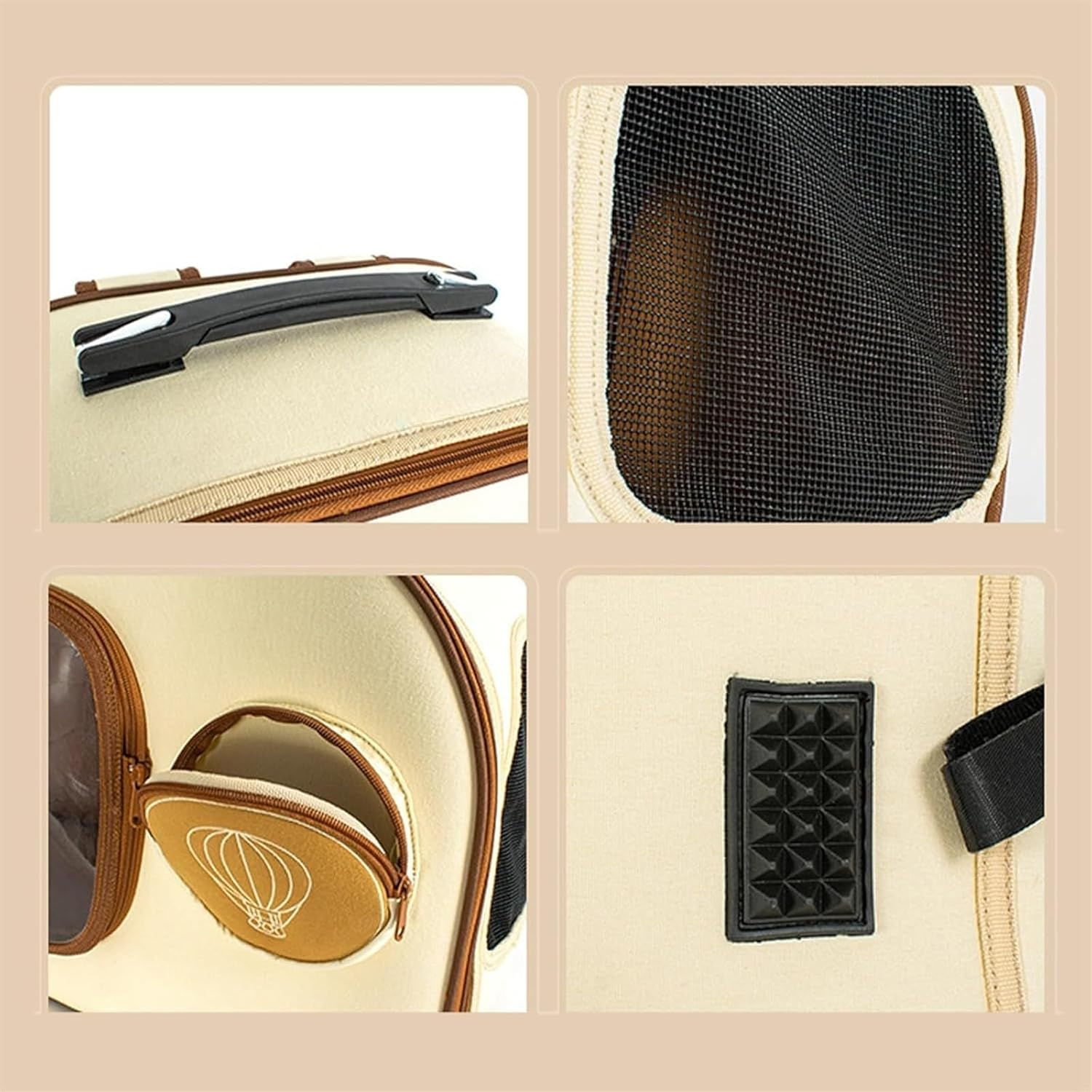 Cat Bag Dog Carrier Pet Carrier Pet Carrier Backpack Transparent Window Cat Travel Bag Cats and Puppies for Outdoor Use Cat Carrier Pet Bag Carrier image number 2