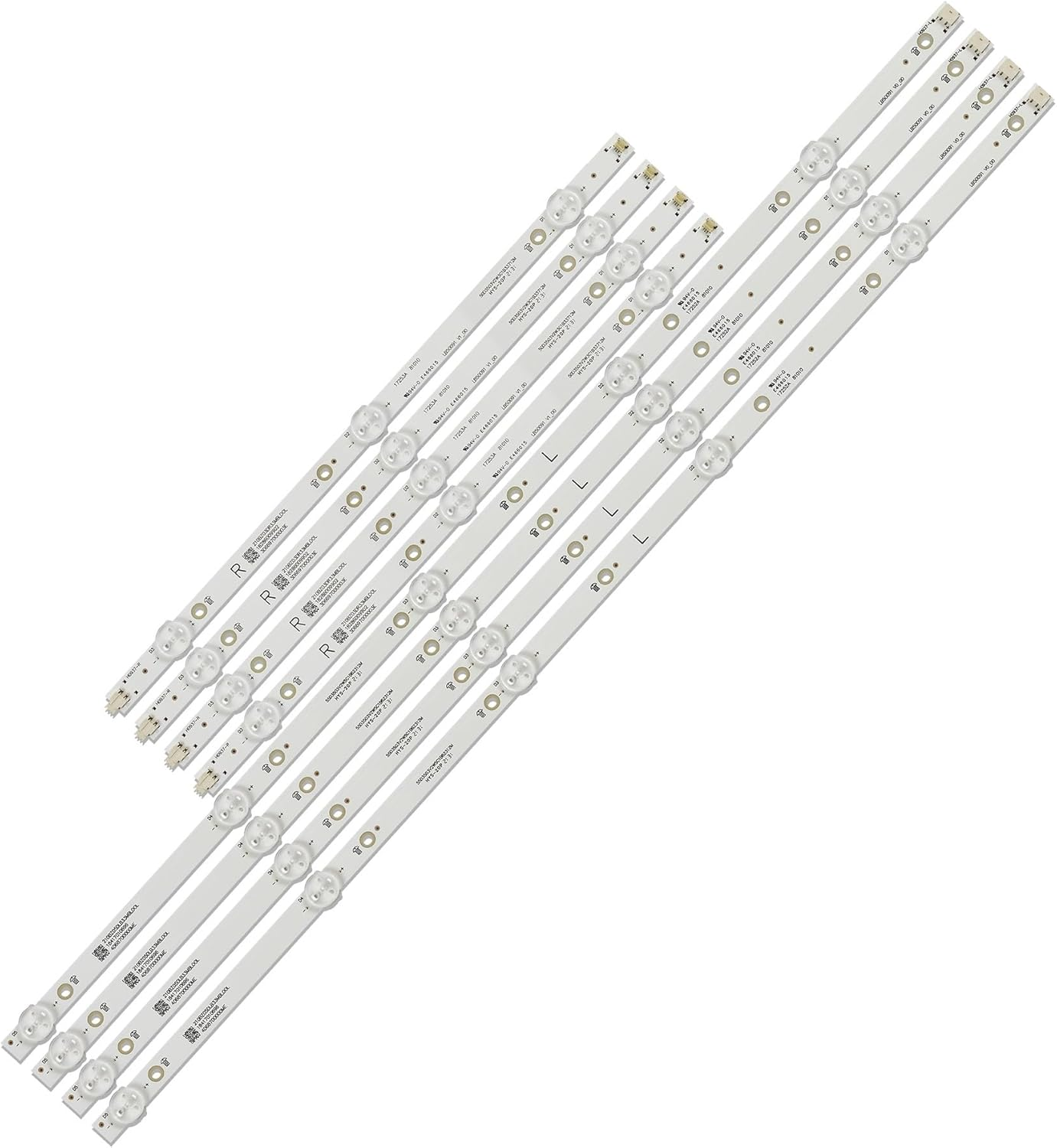 ALMVIS LED Backlight Bar for Sharp LC-50LB601U NS-50DF710NA19 LB50091 V1_00 V0_00 LB-PM3030-GJBBY504X8ABL2-L/R-T NS-50DF710CA19 LED TV Light