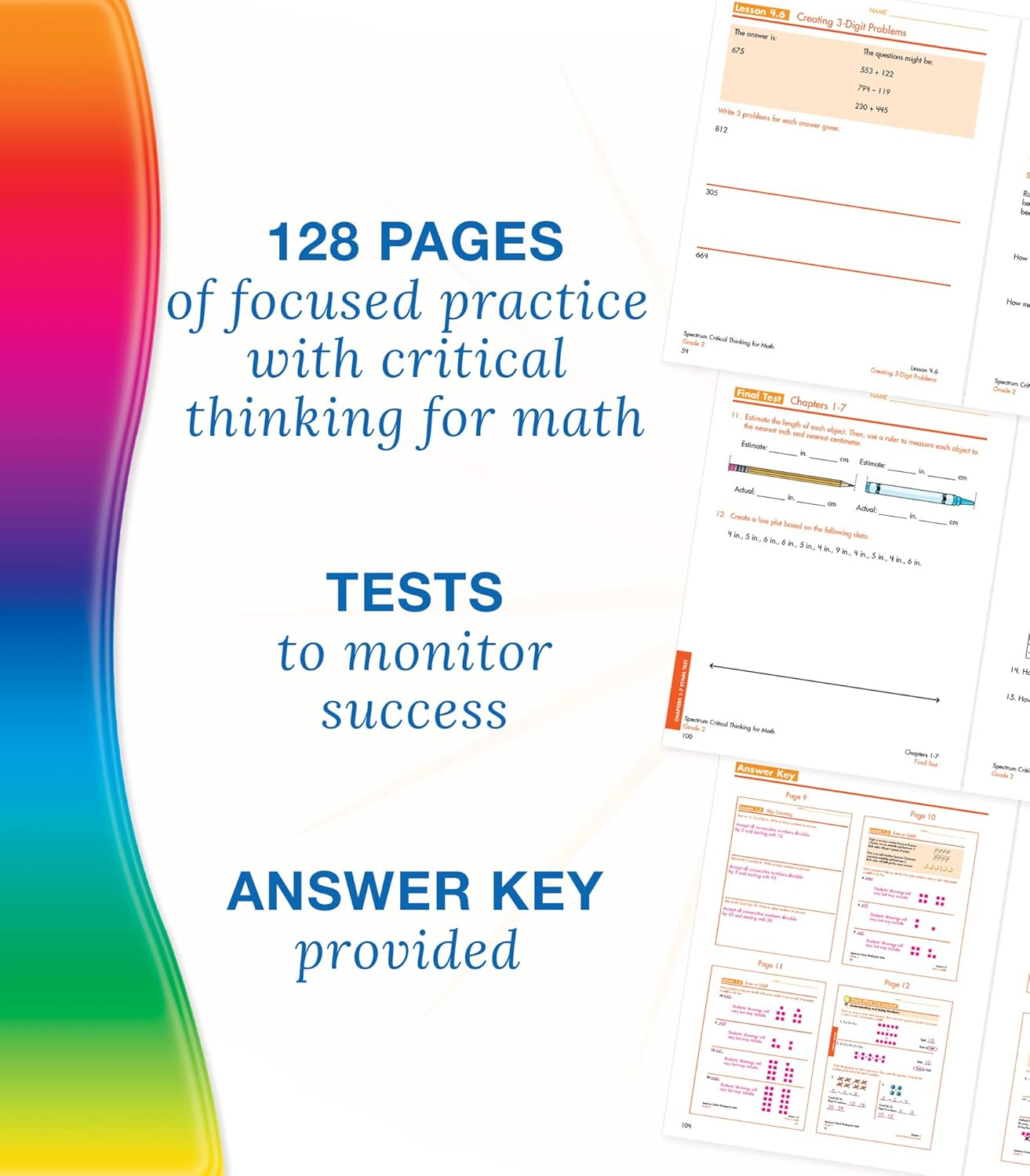 Spectrum Critical Thinking for Math, Grade 2