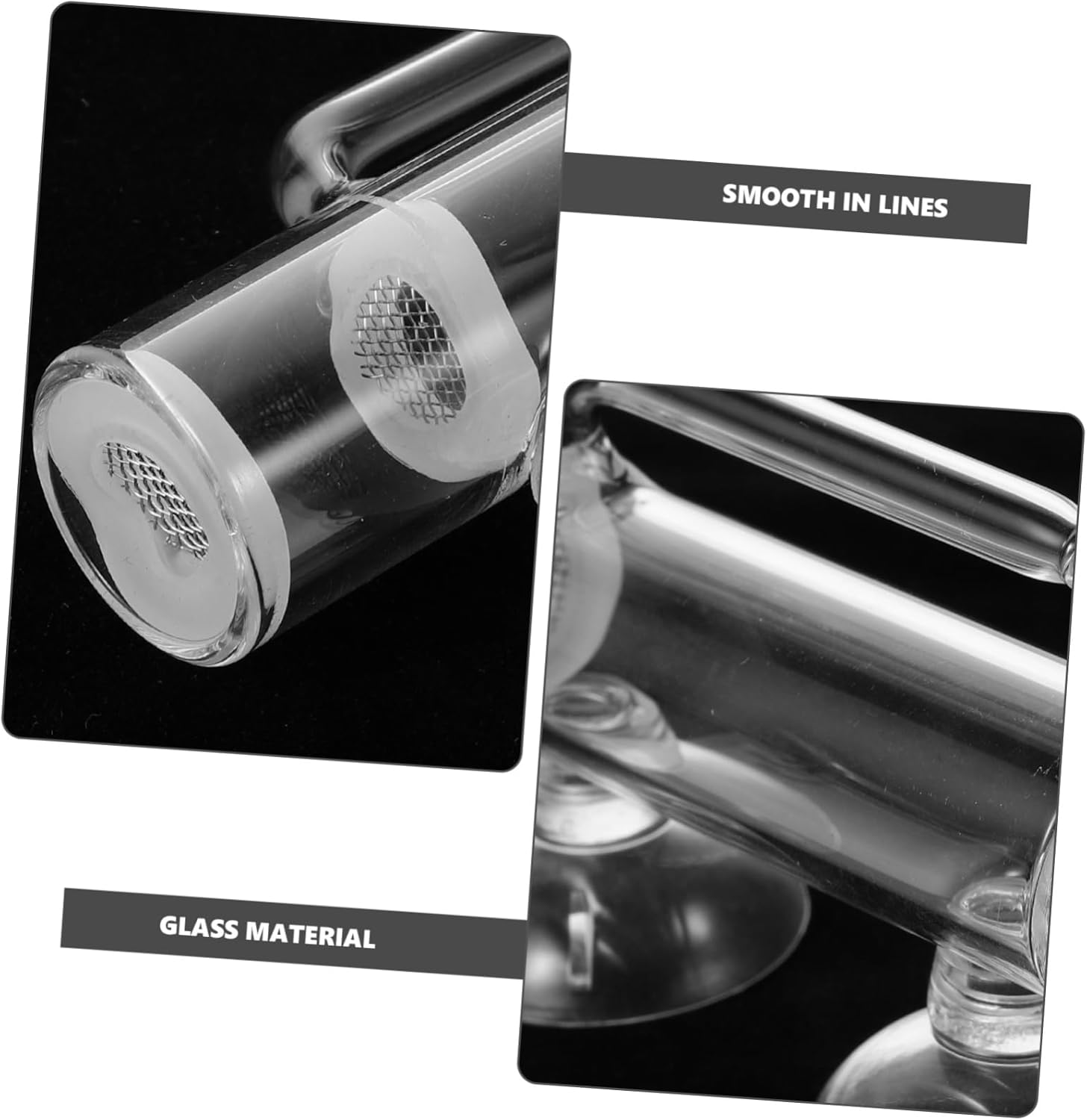 BUGUUYO Glass Shrimp Hatchery Box with Suction Cup Fish Incubator Tube, Brine Shrimp Eggs Hatchery Kit for Aquarium Breeding Tanks, Glass Isolation Case for Aquatic Pets image number 4