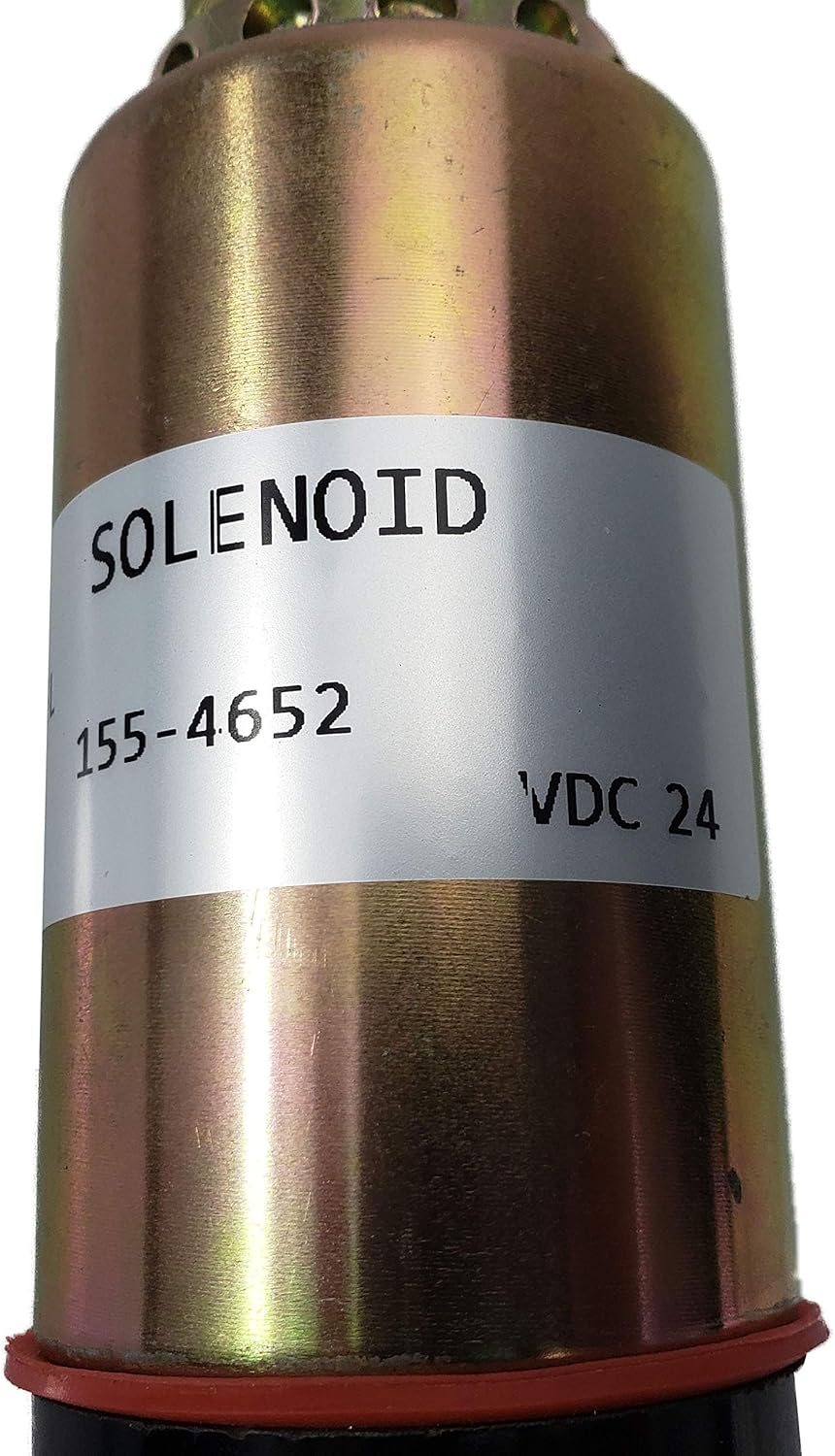 CAT Fuel Shutdown Stop Solenoid 155-4652 8C-3663 125-5772 155-4651 Fit Caterpillar Caterpillar Excavator E320B E325B E325C E325CL 24VDC image number 3