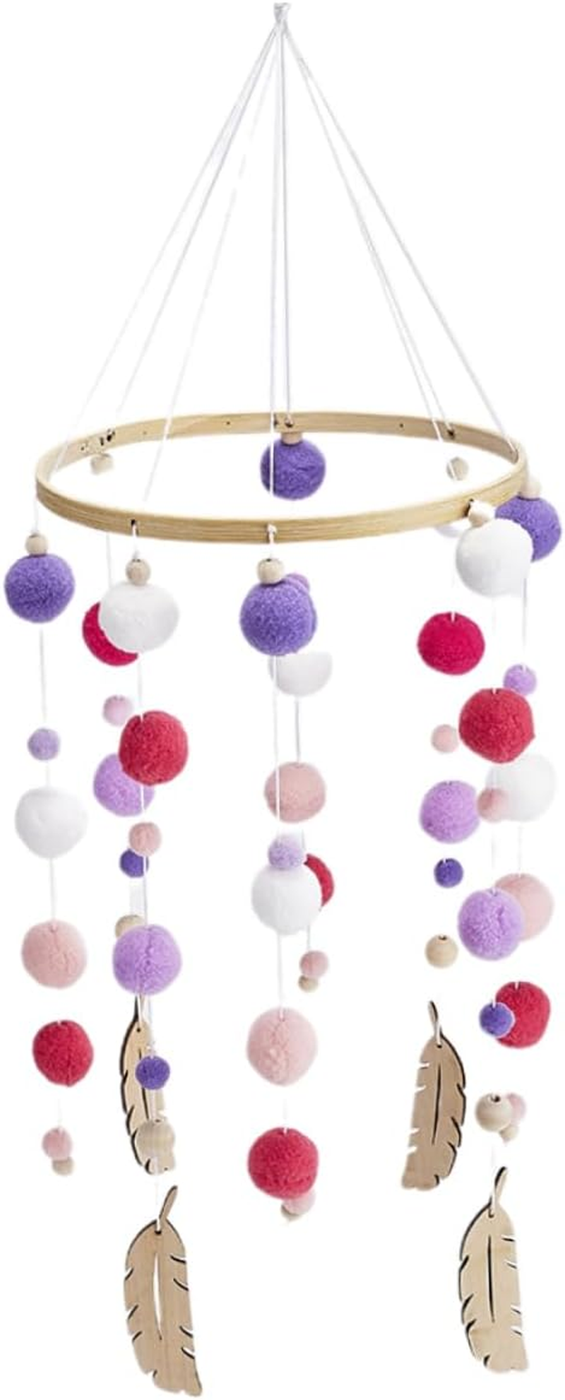 Hairball String Pendant Wall Hanging Decor Adorable Livingroom Hangings Hairball Pendant Wall Decor for Home Shop image number 6