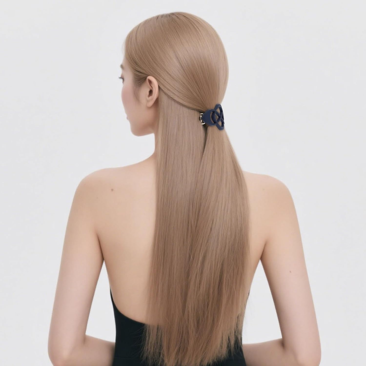 Srotmirw Women'S Hair Clips, Pack of 4 Cross Shaped Frosted Hair Accessories for Women and Girls in Everyday Use image number 4