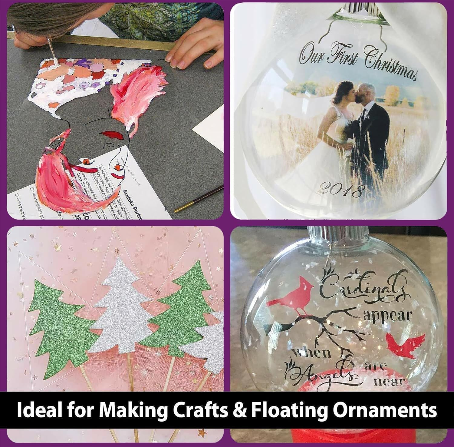 HADI Inkjet Transparency Film 25 Sheets A4-100% Clear Transparency- Acetate Sheets for Crafts,Overhead Projector Presentations OHP, Film Tracing Graphic Design-Screen Printing-Quick Dry, Printing Film image number 3