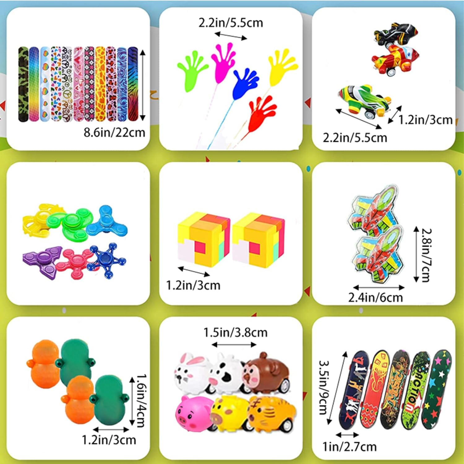 66 PCS Party Favors for Kids Treasure Prizes Box Toys, Goodie Bags Stuffers for Classroom Rewards, Birthday Gifts Toys, Treasure Chest Toys, Carnival Prizes, Stocking Stuffers for Kids 3-5 6-8 8-12 image number 1