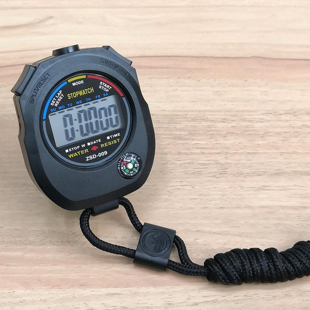 BESPORTBLE 12 Pcs Timer Stopwatch for Game Referees Watch Match Stopwatch Classroom Electronic Watch Workout Game ES Running Handheld Abs image number 4