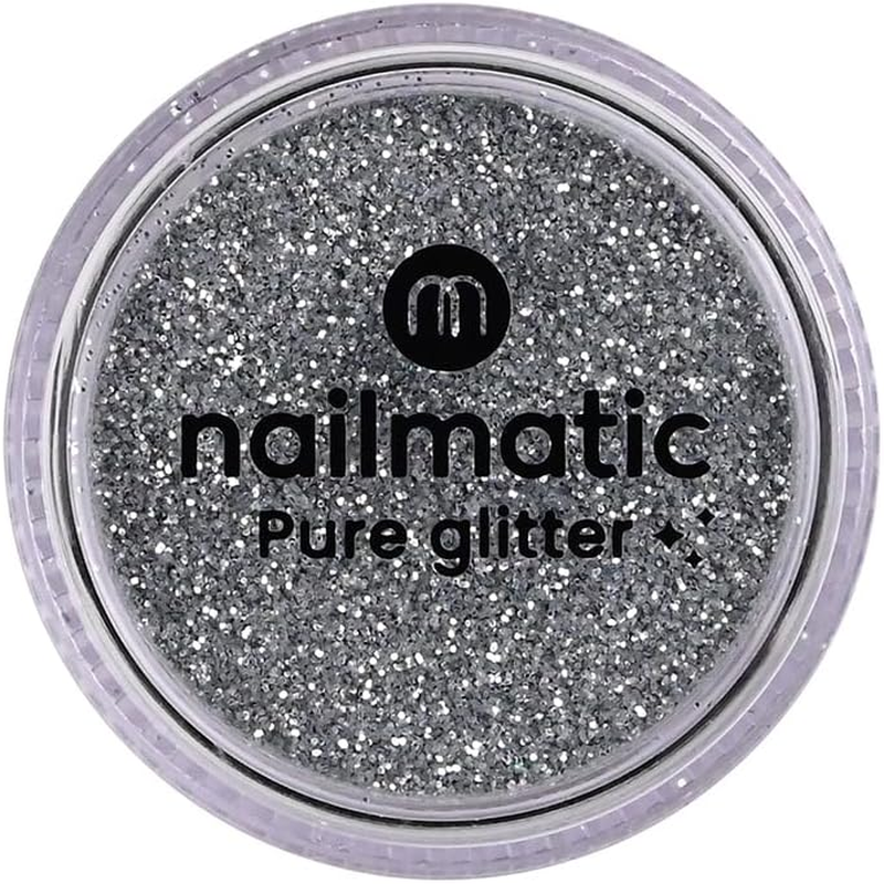 Nailmatic NM Pure Glitter #Silver S/Fine Particles image number 5