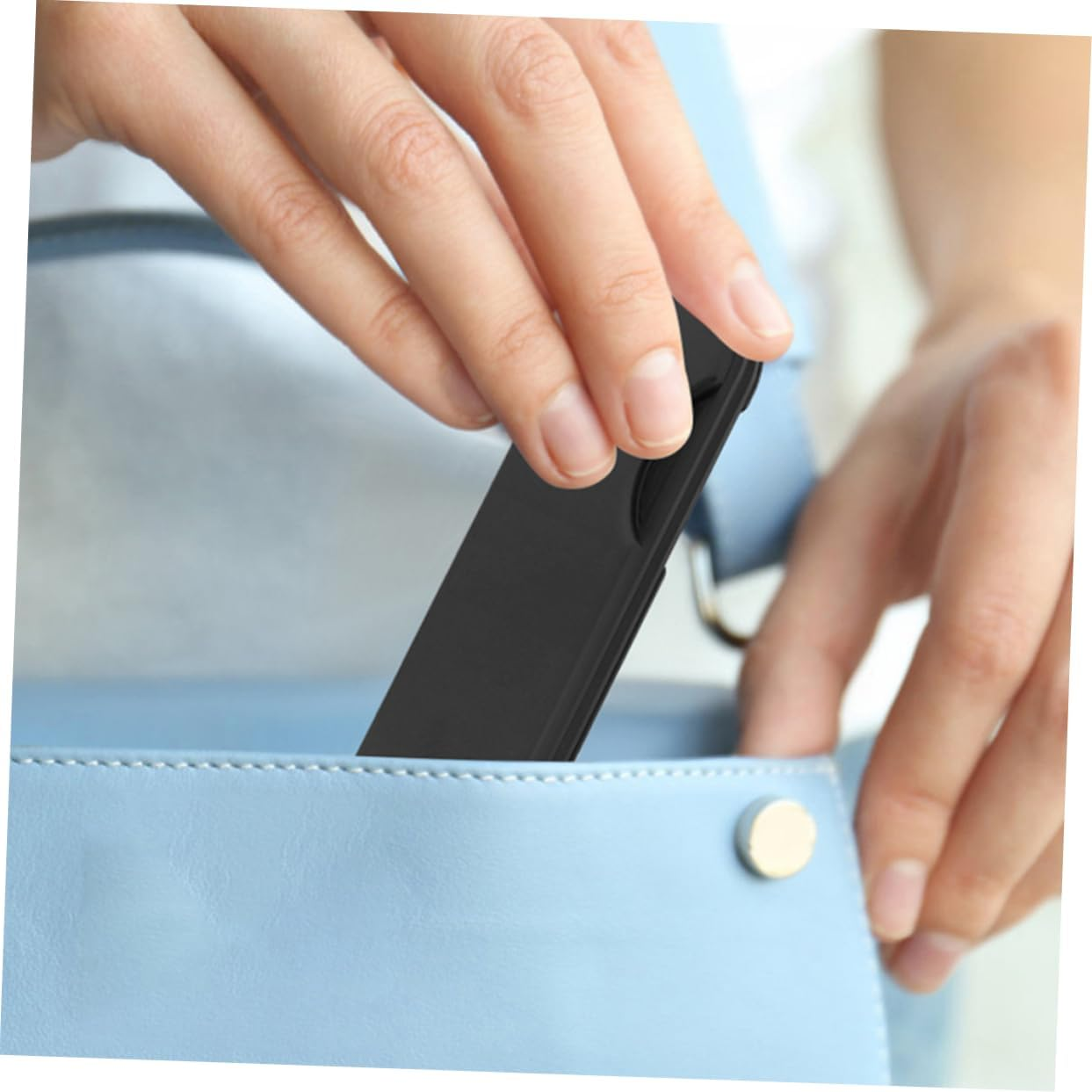 AUTSUPPL Small Hair Brush Portable Folding Comb Smooth Comb for Men Travel Essential for Styling image number 3