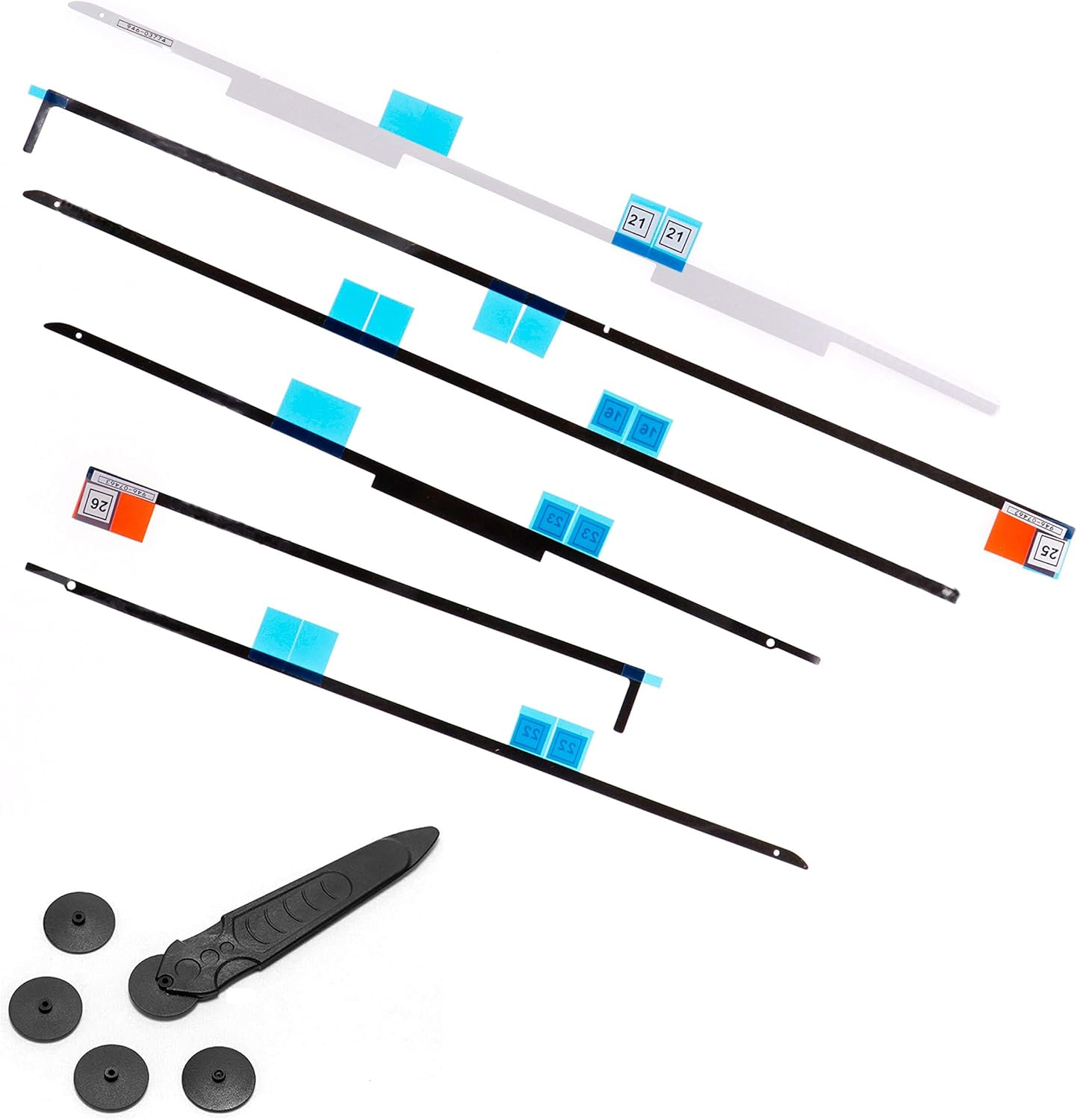 Lefix Replacement Very High Bond(Vhb) Display Adhesive Tape Kit+Opening Cut Wheel Tool Kit for Imac (Retina 5K, 27-Inch, 2017) | Imac (Retina 5K, 27-Inch, 2019) image number 3