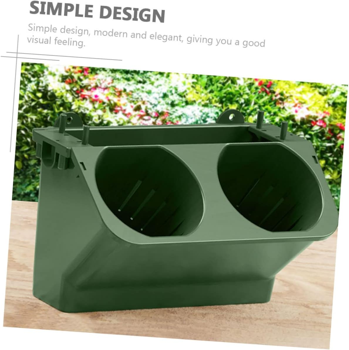 Umbrella Planter Hanging Flower Holder Indoor Outdoor Balcony Planter Wall Decor Gardening Supplies image number 3