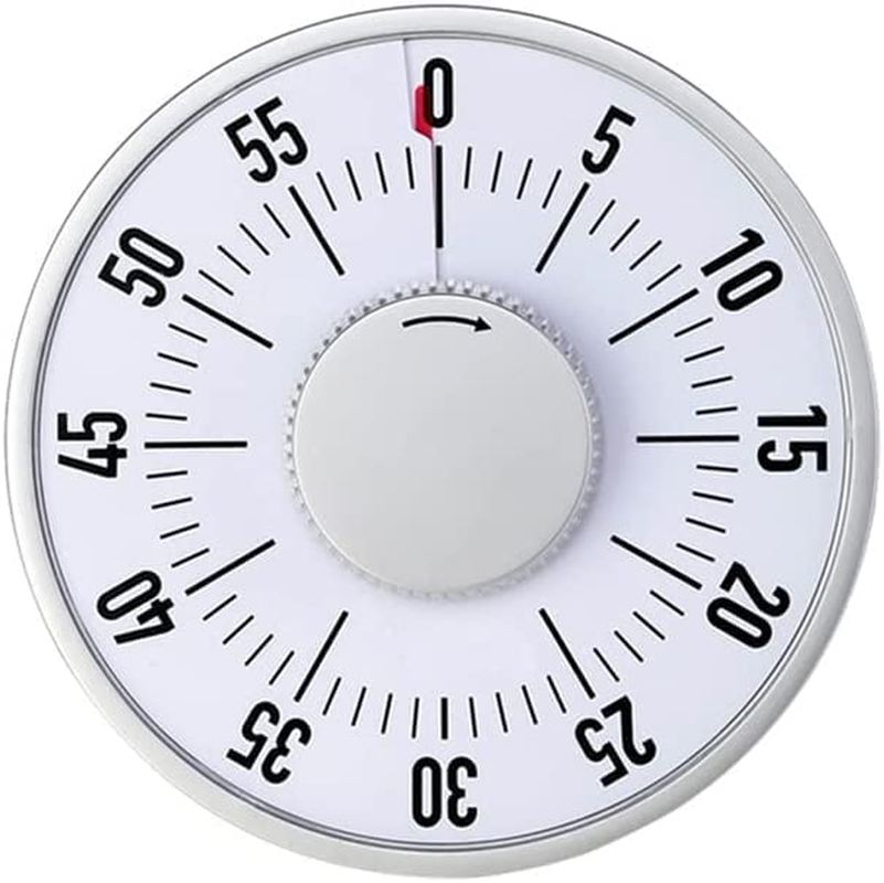 Mini Visual Timer for Kids and Adults - with Magnetic Backing, Time Management Tool for Kid Toddlers Teacher Kitchen Classroom Meeting - 6Cm/2.36Inch image number 5