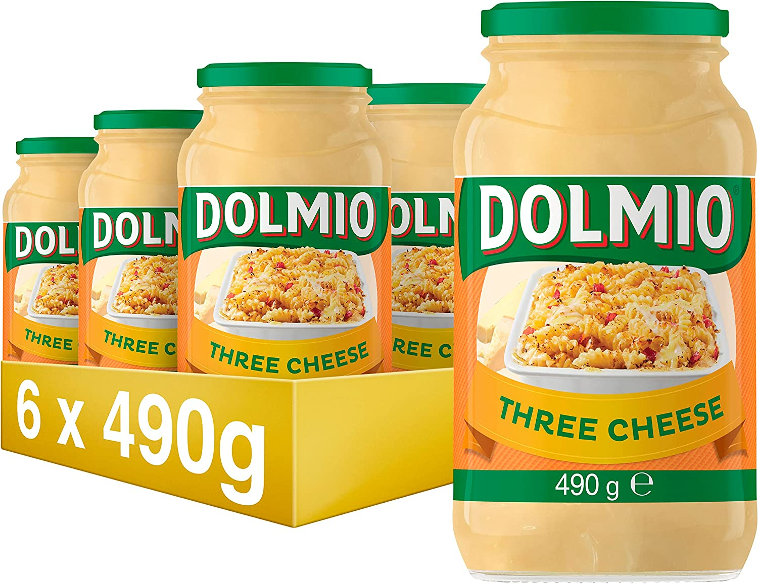 Dolmio Three Cheese Pasta Bake, 6 X 490G