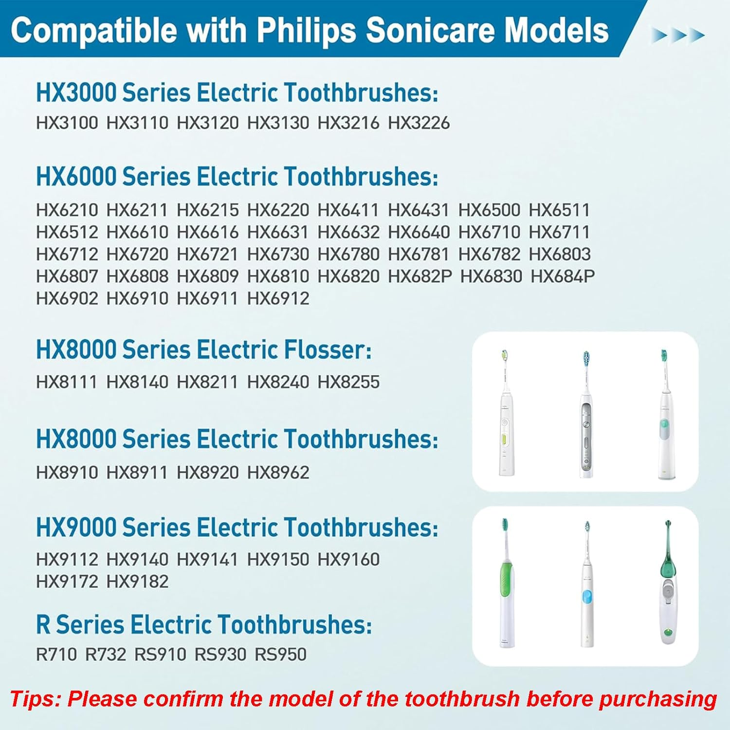 USB Replacement Charger Base for Philip-S Electric Toothbrush HX6100, Portable Charger Base for Philips HX3000 / HX6000 / HX8000 / HX9000 Series,Ipx7 Waterproof Travel Power Cord image number 3