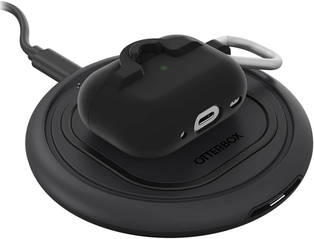 Otterbox Soft Touch Headphone Case for Airpods Pro (1St Gen / 2Nd Gen) and Airpods Pro 2 Shockproof, Drop Proof, Ultra-Slim, Scratch and Scuff Protective Case for Apple Airpods, Black - Black image number 5