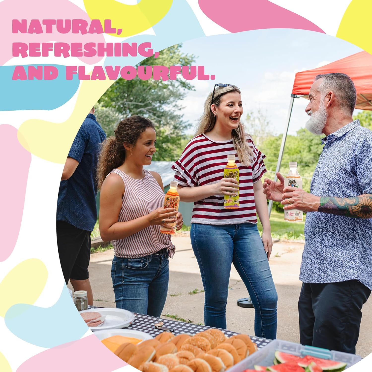 Green Tea with Pear - Refreshing Sugar-Free Drink with Natural Pear Flavor, Electrolytes & Antioxidants - Sugar-Free, 24 Pack 500Ml Bottles image number 6