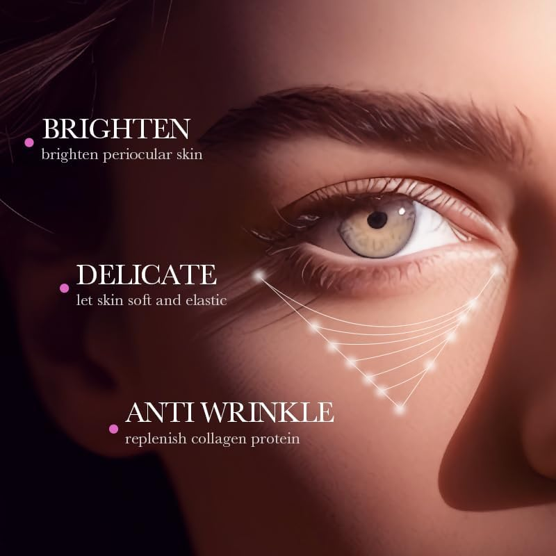 Snail Recombinant Collagen Eye Cream for Dark Circles and Puffiness, Eye Cream, under Eye Cream for Dark Circles, Improve Dry Eye Cream image number 3