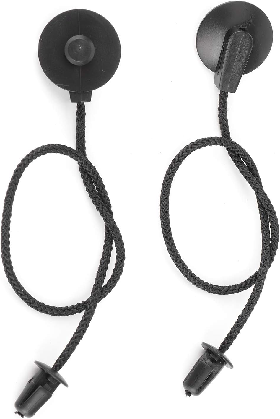 Parcel Shelf Fixing Strap, 2Pcs Parcel Shelf Fixing Cord Package Tie Down, CV6Z5846538A, Rear Inner Tonneau Hatch Cover Lift String Strap Fit for Focus MK3 2012‑2017 image number 2