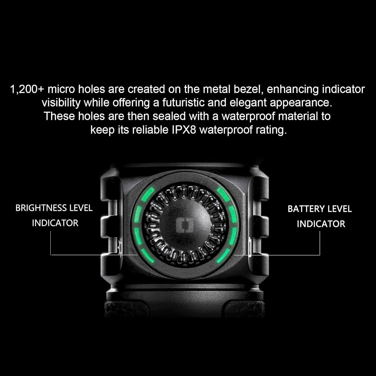 OLIGHT Seeker 4 Pro Maximum 4600 Lumens Super Bright Flashlight with Holster Dual Charging Options for Outdoor Searching, Hunting(Black) image number 5