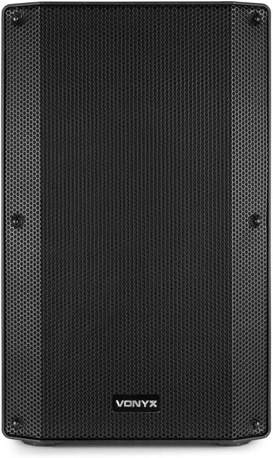 'Vonyx VSA120S Active Speaker Set 1600W Stereo with Bluetooth, MP3 Player and Remote Control - Suitable for Music, Singing and Speech! image number 4