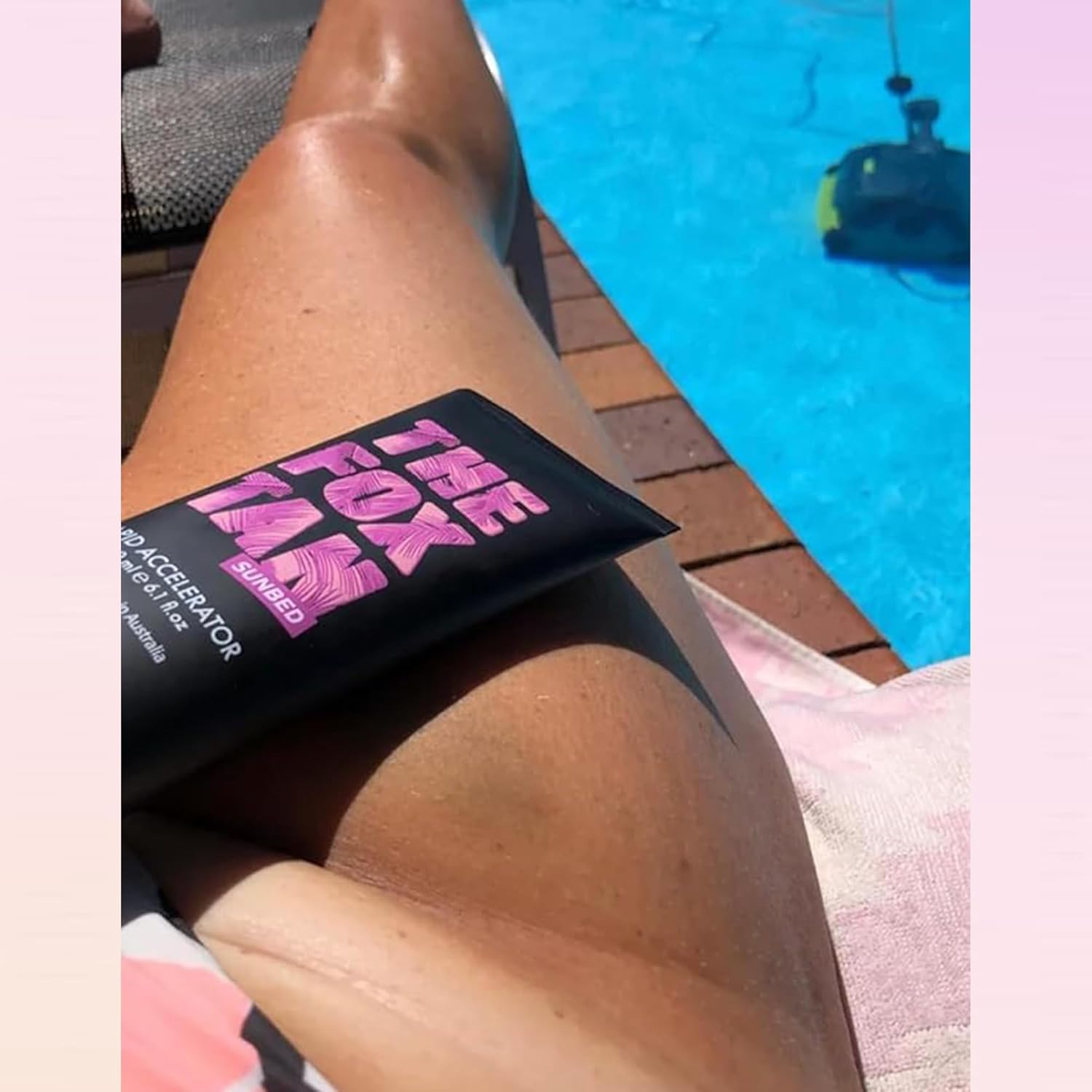 The Fox Tan Rapid Accelerator, Accelerator Lotion for Sunbed Tanning, Creates Darker, Faster & Long-Lasting Tans, Vegan & Cruelty-Free, 180Ml image number 3