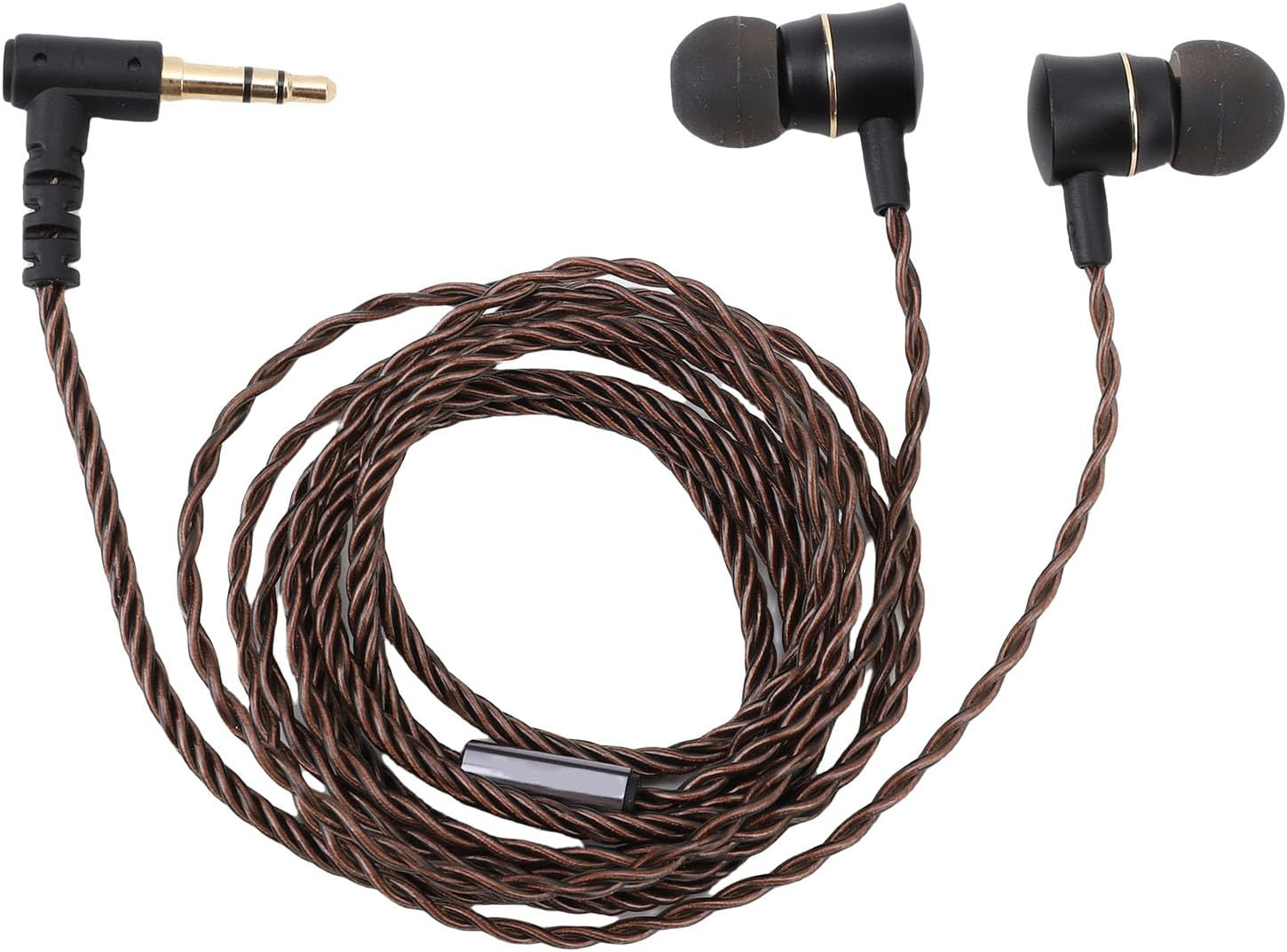 Focket in Ear Monitor, Hifi Wired Earbuds, Gaming Earbuds, Hybrid IEM Earphones with 3.5Mm Gold Plated Plug and OFC Cable for Singers Musician image number 5