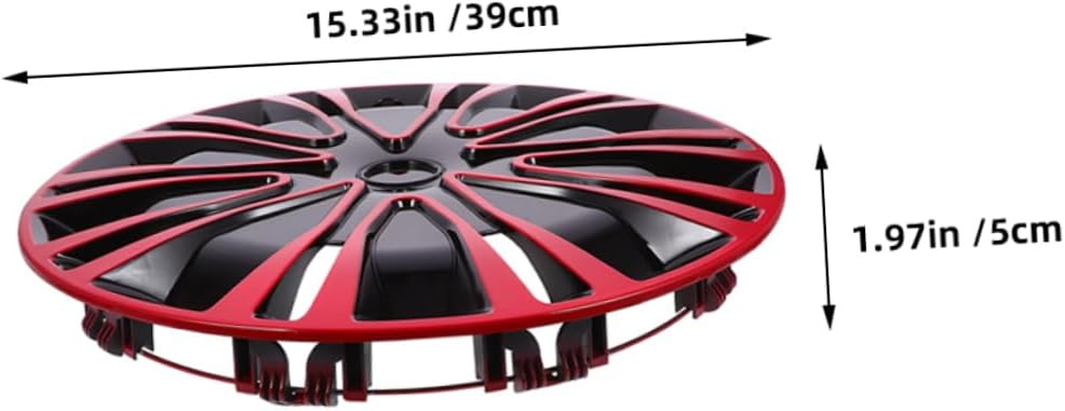 EXAOMBLE Hubcap Wheel Cover Replacement 14 Inches Rim Cover for Car Accessories Wheel Rim Hubcap Stylish and Easy Install