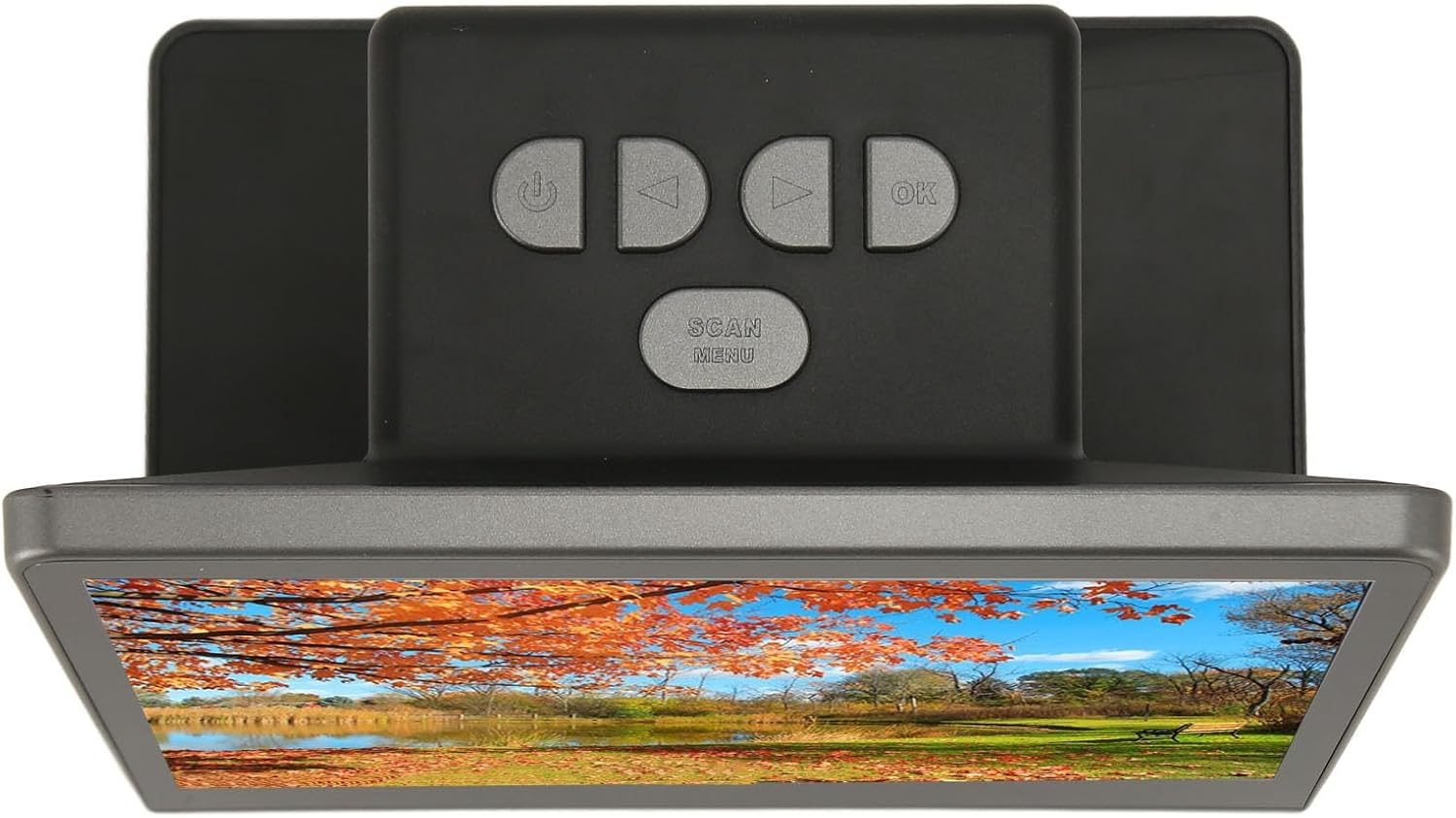 Slide N SCAN Digital Film Scanner, 48MP Film Slide Scanner 7 LCD with One Touch Editing 16GB Memory Supports MINI HD Rapid Feed Tray, 110 Film to High Resolution 22MP Jpegs (AU image number 1