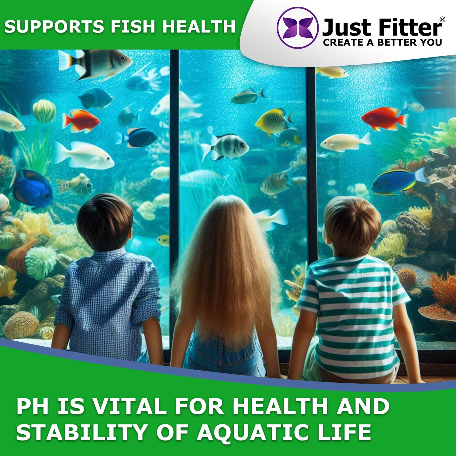 Just Fitter Alkaline Water Ph Test Strips. Testing Kit for Home Drinking Water and Liquids. Universal Tester for Aquarium, Fish Tank, Pool, Hot Tub, Spa, Kombucha, Fermentation and Brewing Process. image number 5