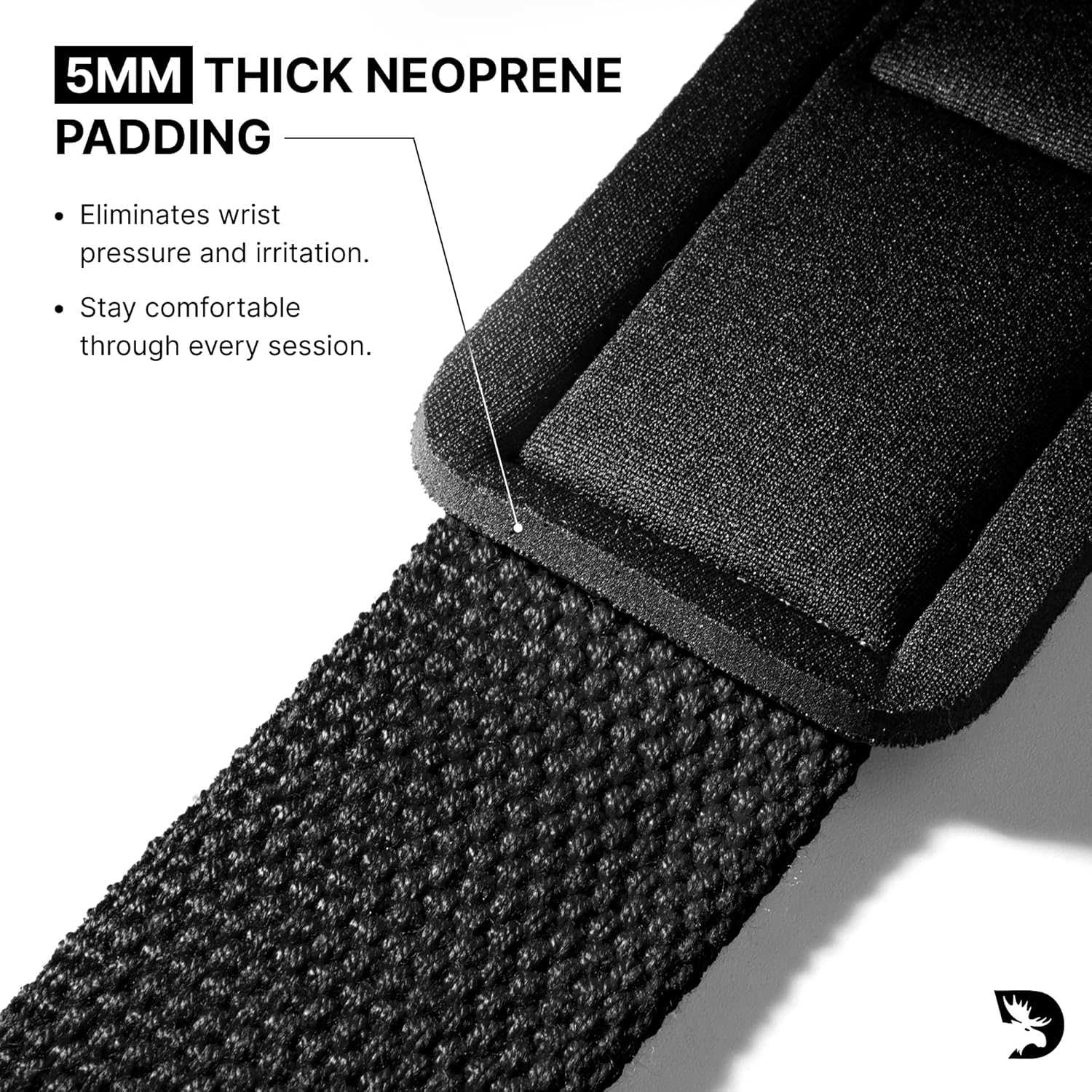 Dmoose Fitness Lifting Straps 24" (Pair) - 5Mm Padded Durable Wrist Straps for Weightlifting & Powerlifting - Cotton Lifting Strap with Silicone Grip for Men & Women - Deadlift Strap for Gym Workout - .Bombshell image number 6