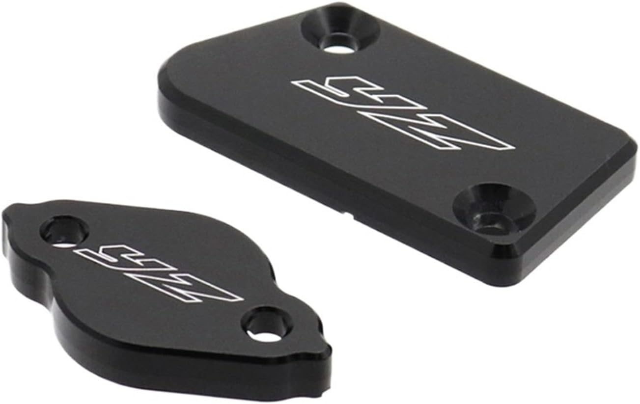 DWESWQQ Fit for Y-A-M-A-H-A YZ125/X YZ250/X/F/FX YZ450F YZ450FX YZ426F YZ250F Motorcycle Oil Fluid Cylinder Cap Front Rear Brake Reservoir Covers(Blue) image number 2