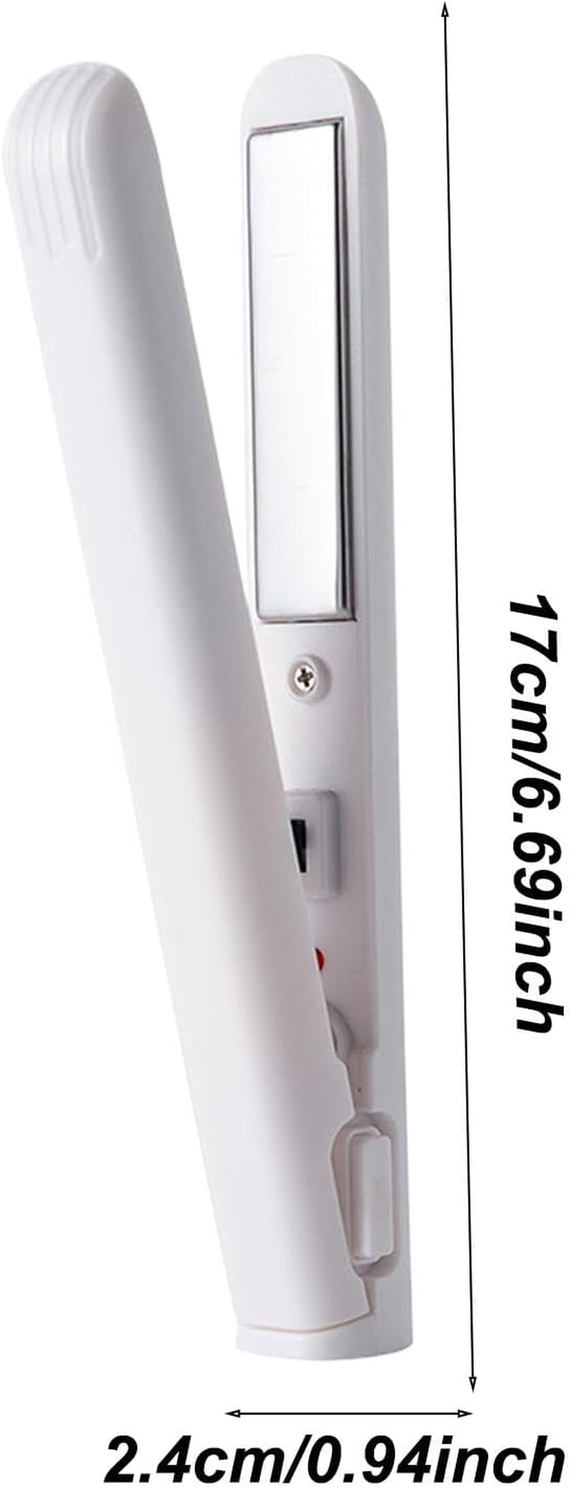 Yjkedfh Flat Iron Hair Straightener | Ceramic Straightener Iron Styling Tool | Portable Hair Straightener and Curler 2 in 1 for Friends Family Girls Boys image number 3