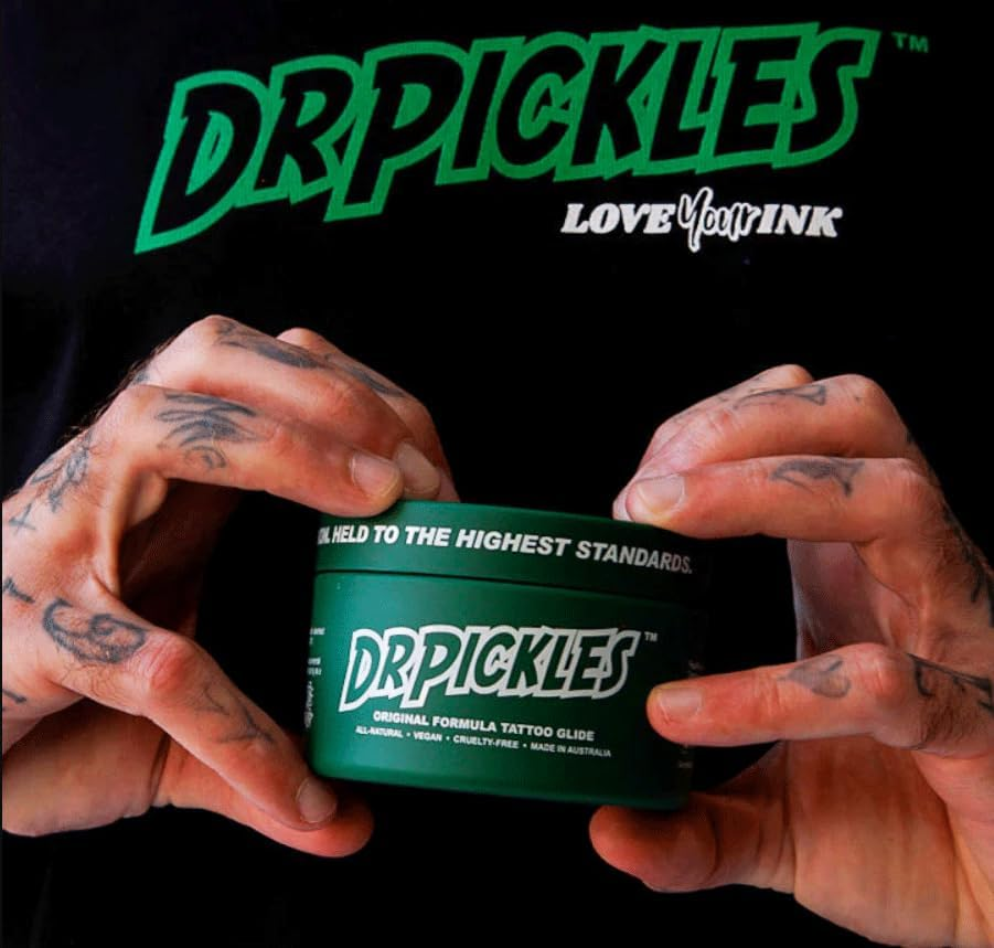 Dr Pickles Original Formula Tattoo Glide, Anti-Imflammatory, Skin Nourishing, Smooth Gliding - 5.3 Oz / 150G image number 6
