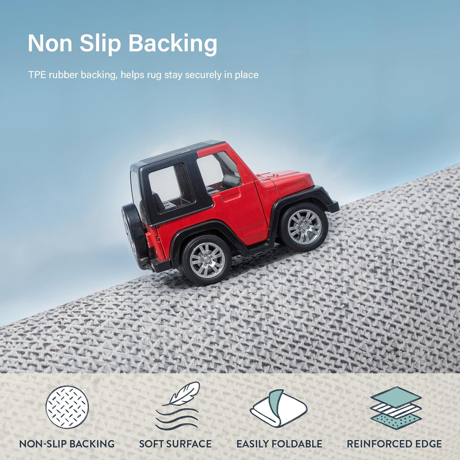 Lahome Washable Black and White Kitchen Runner Rug, 2X5 Soft Non Slip Laundry Room Rug Bathroom Runner Rugs with Rubber Backing, Moroccan Trellis Kid Pet Friendly Carpet Runner for Entryway Bedside image number 6