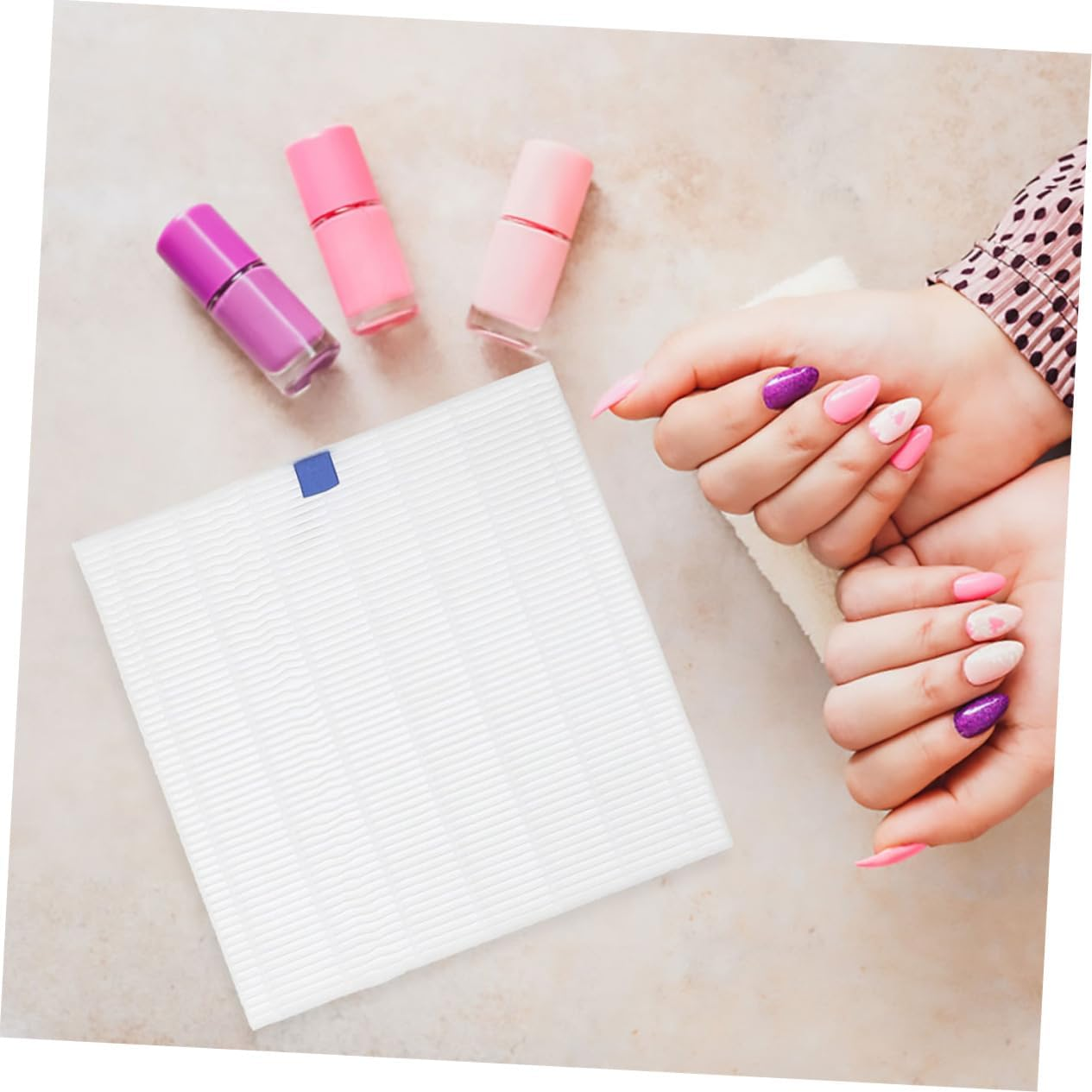 Nail Collector Sheets Vacuum Cleaner Mesh for Nail Technicians and Home Manicure Washable Dust Extractor Filter Replacement for Cleaner Workspace and Organized image number 1