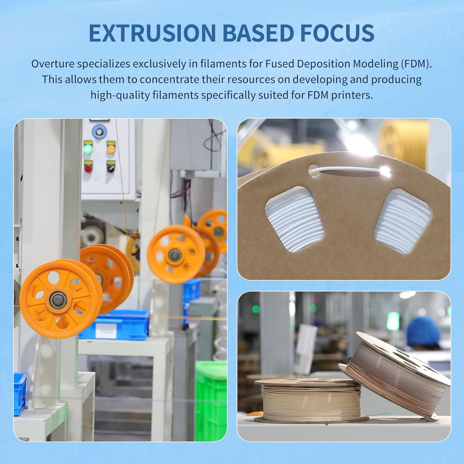 OVERTURE Nylon Filament 1.75Mm 3D Printer Filament, Polyamide (PA) 1Kg Spool (2.2Lbs), Dimensional Accuracy +/- 0.03 Mm, Fit Most FDM Printer (Gray) image number 2