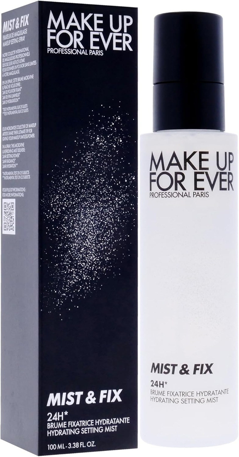 Mist and Fix 24 Hour Hydrating Setting Spray by Make up for Ever for Women - 3.4 Oz Spray image number 3