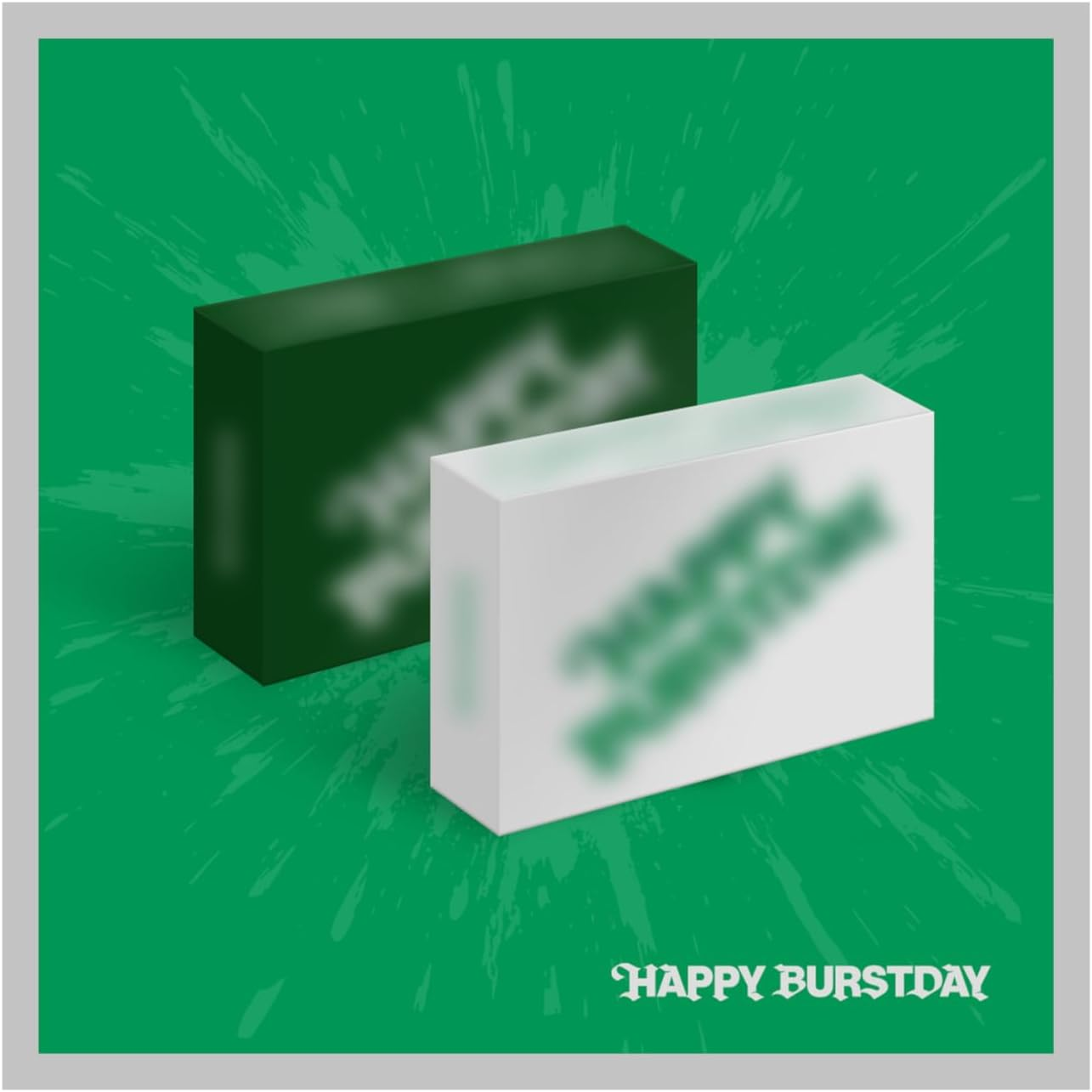 SEVENTEEN HAPPY BURSTDAY 5Th Album Kit 2 Version Set(New BURSTDAY+NEW ESCAPE) Outbox+1Ea Kit+1Ea Ballchain+1P Postcard+1P Title&Credit Card+24P Photocard+1P Selfie Photocard+Tracking Sealed SVT image number 1