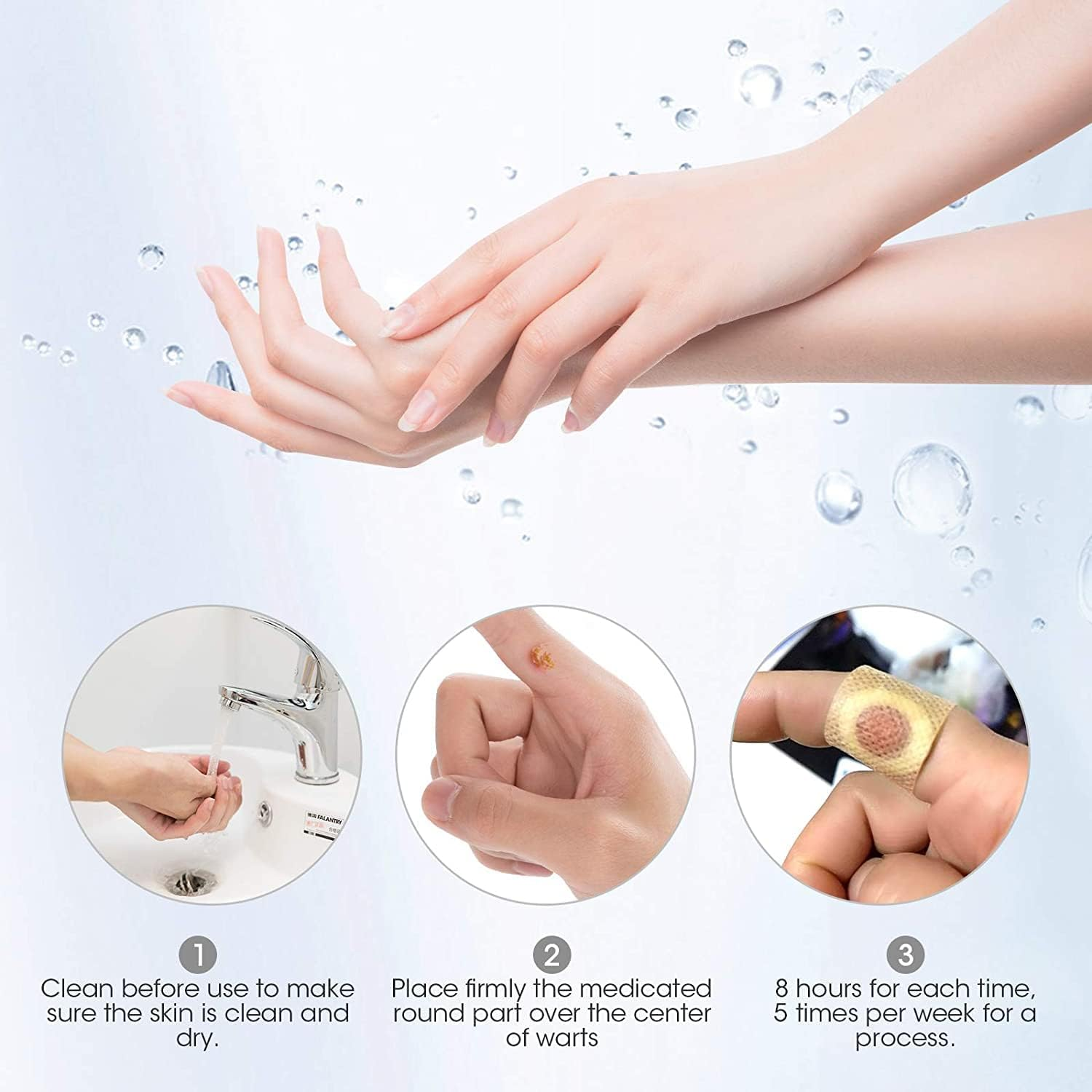 30 Pieces Corn Removers for Feet, Corn Removers for Toe, Foot Corn-Toe Corn-Callus Removal, Corn Remover Feet, Foot Corn Removers, Toes Corn Removal image number 5