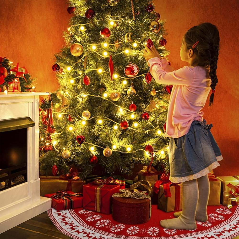 Fairy Lights Battery Indoor 3 M 20 LED Warm White Fairy Lights Balls, Globe Party Fairy Lights Indoor Outdoor for Room, Balcony, Wedding, Party