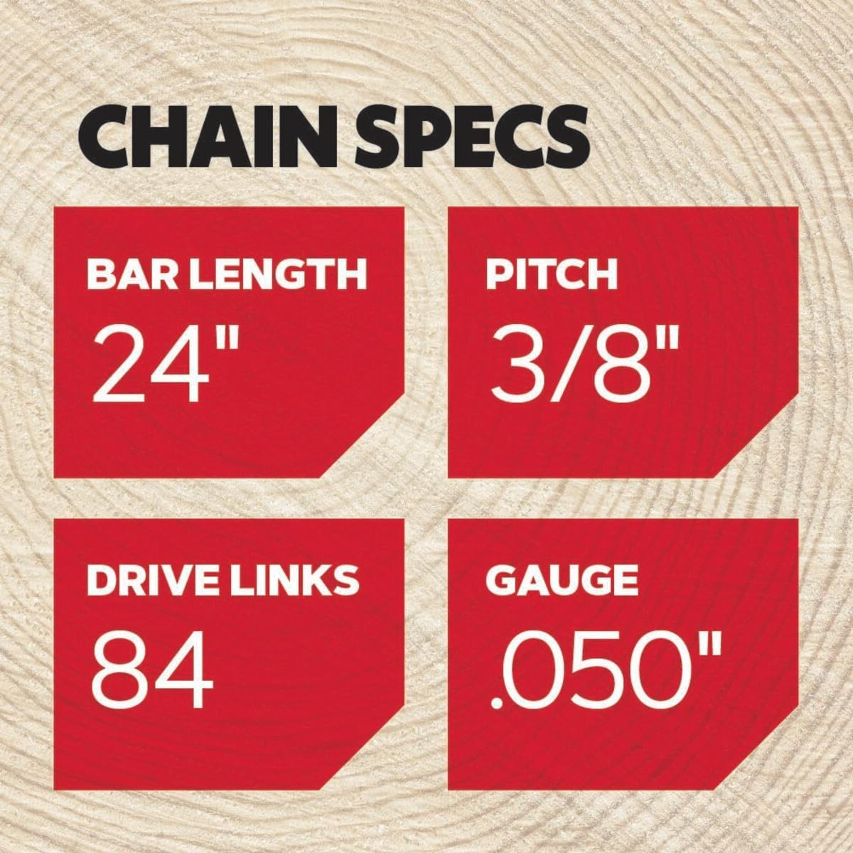 Oregon E84 Powercut 24-Inch Chainsaw Chain, Fits Husqvarna, Stihl image number 6